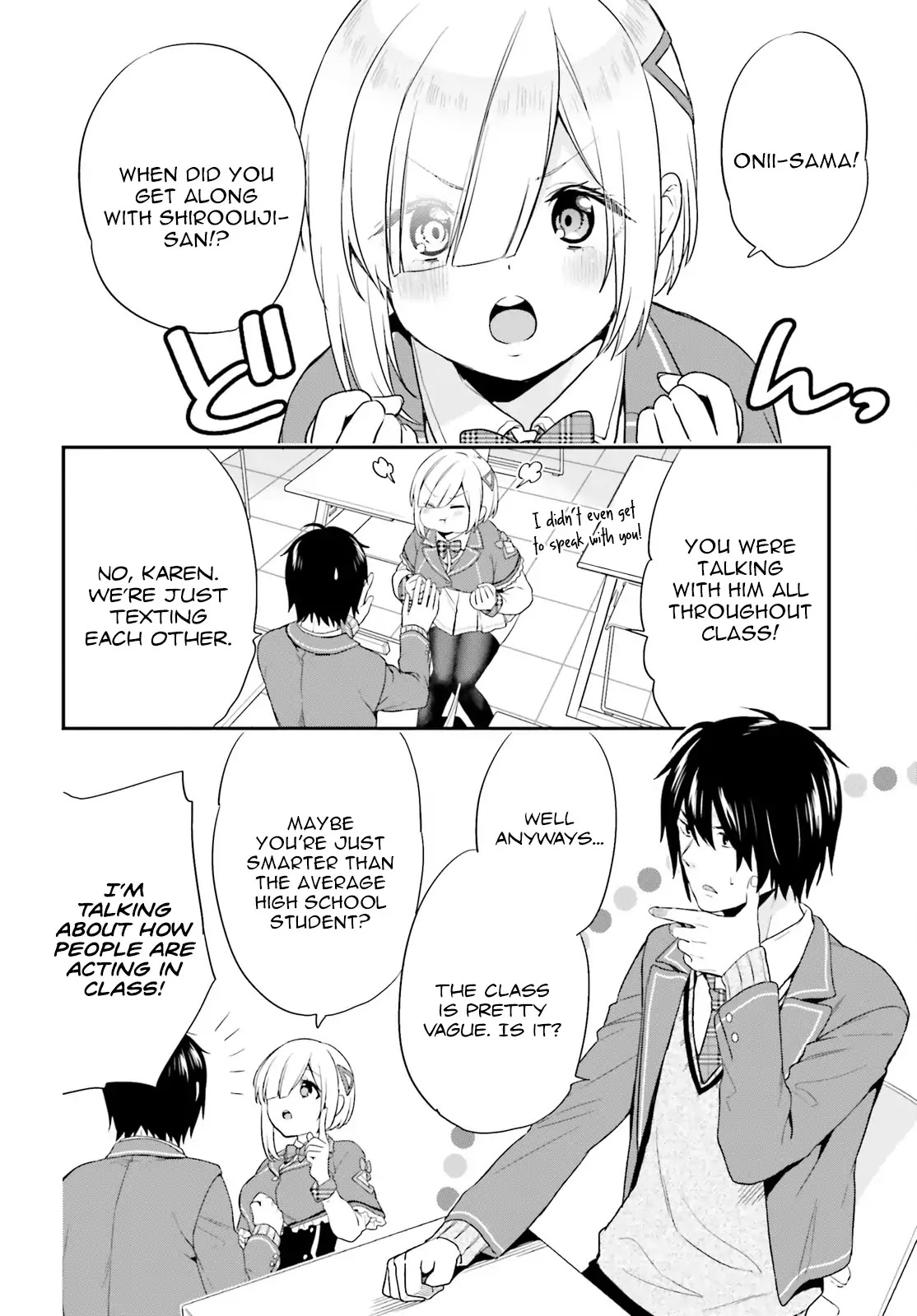Jishou F-Rank no Oniisama ga Game de Hyouka sareru Gakuen no Chouten ni Kunrin suru Sou desu yo? Chapter 2 page 10 - Chapter 2