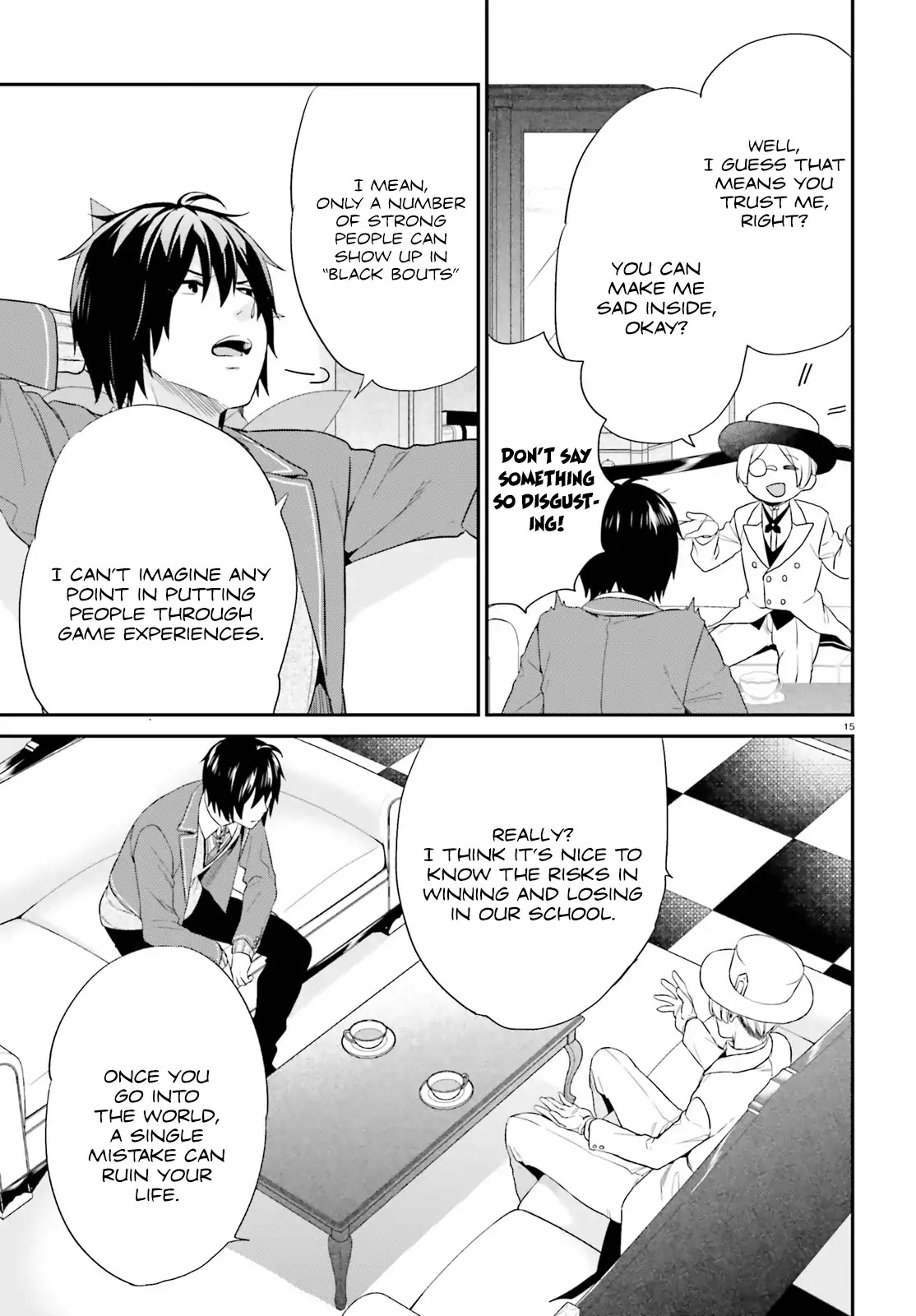 Jishou F-Rank no Oniisama ga Game de Hyouka sareru Gakuen no Chouten ni Kunrin suru Sou desu yo? Chapter 2 page 15 - Chapter 2