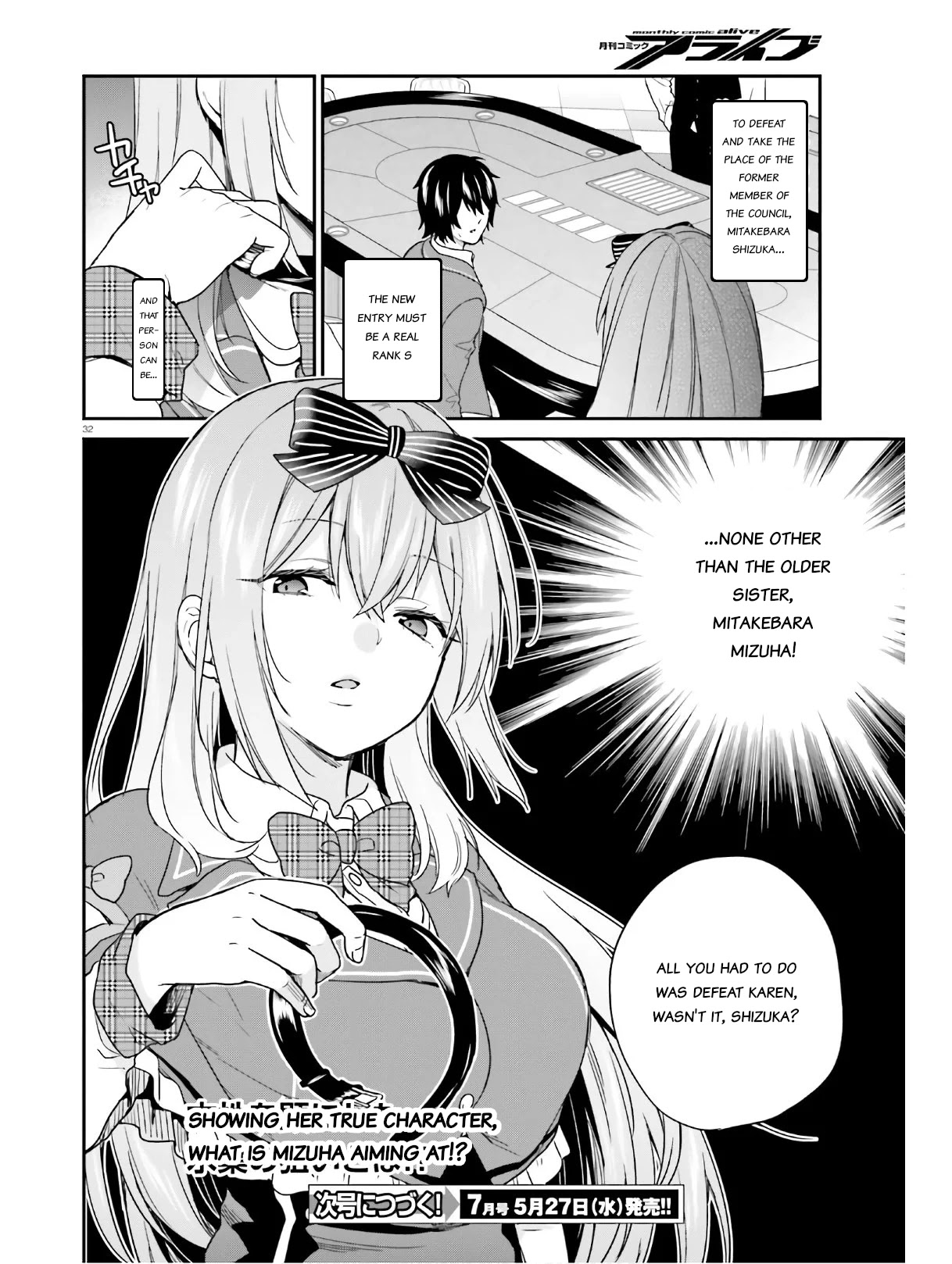 Jishou F-Rank no Oniisama ga Game de Hyouka sareru Gakuen no Chouten ni Kunrin suru Sou desu yo? Chapter 22 page 32 - Chapter 22