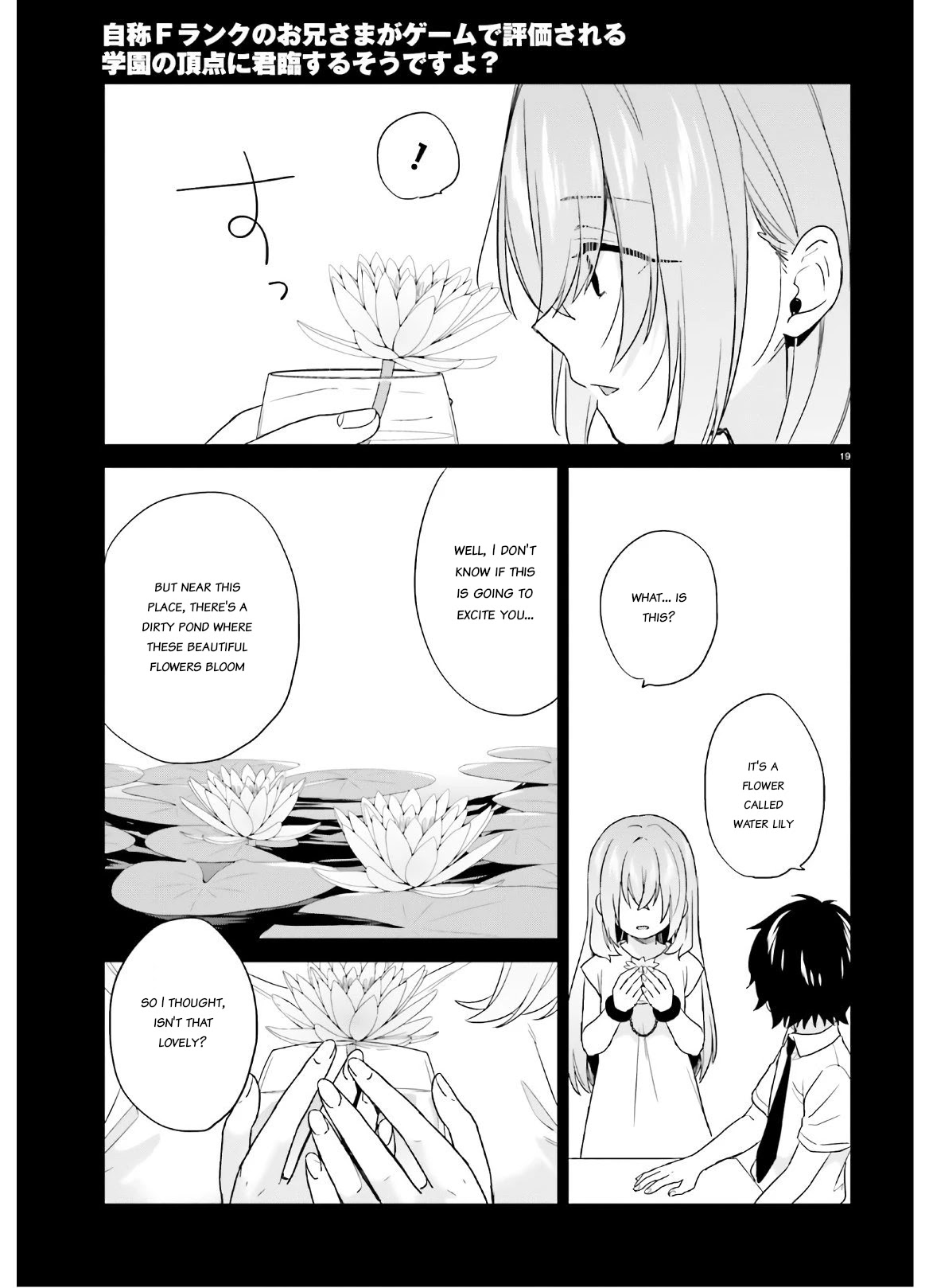 Jishou F-Rank no Oniisama ga Game de Hyouka sareru Gakuen no Chouten ni Kunrin suru Sou desu yo? Chapter 23 page 19 - Chapter 23