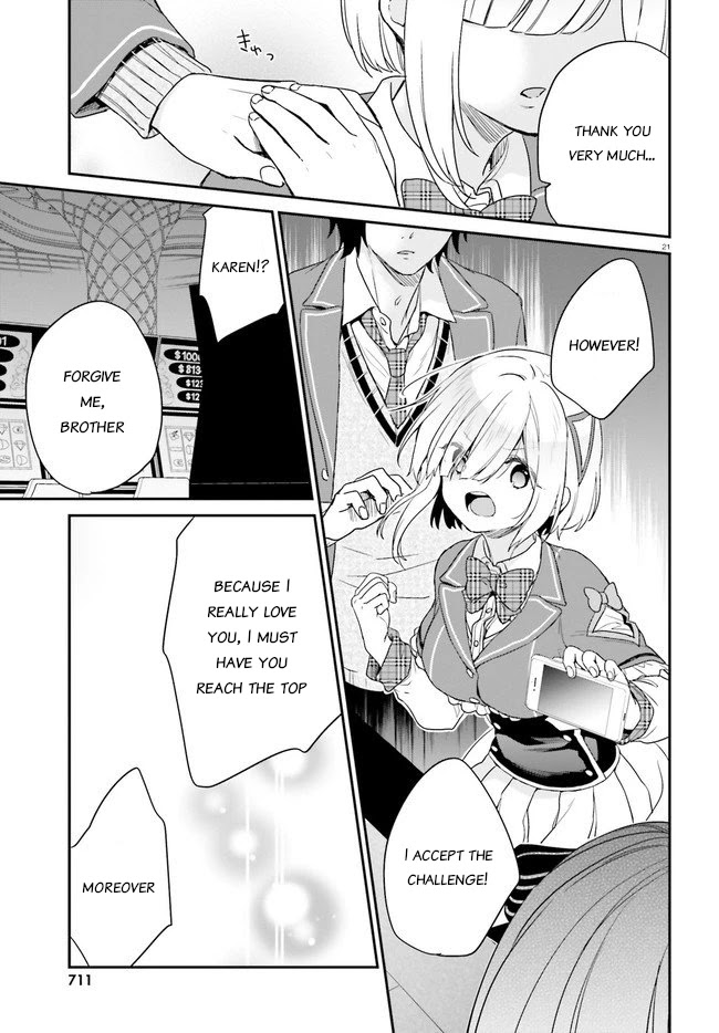 Jishou F-Rank no Oniisama ga Game de Hyouka sareru Gakuen no Chouten ni Kunrin suru Sou desu yo? Chapter 24 page 21 - Chapter 24