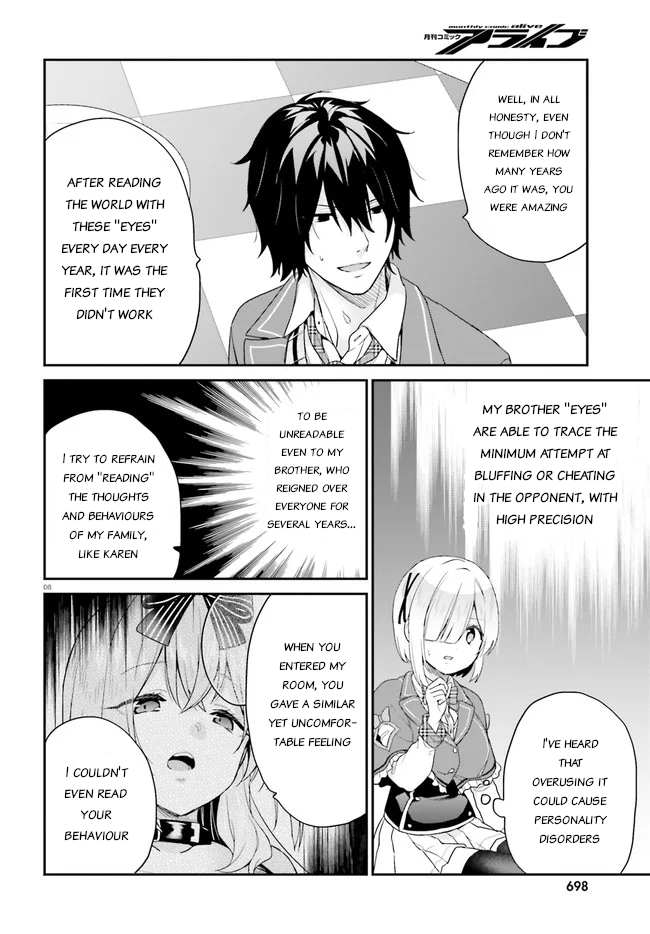 Jishou F-Rank no Oniisama ga Game de Hyouka sareru Gakuen no Chouten ni Kunrin suru Sou desu yo? Chapter 24 page 8 - Chapter 24