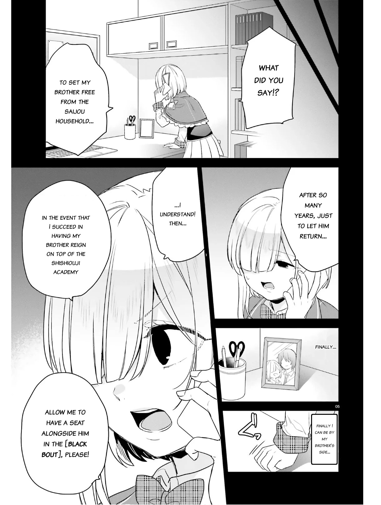 Jishou F-Rank no Oniisama ga Game de Hyouka sareru Gakuen no Chouten ni Kunrin suru Sou desu yo? Chapter 26 page 5 - Chapter 26