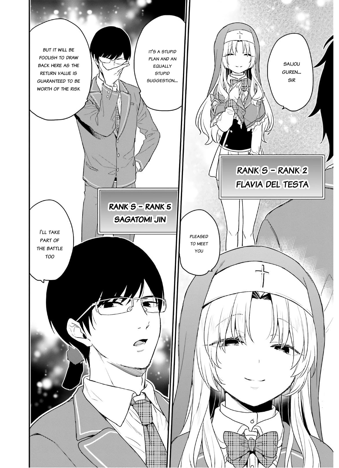Jishou F-Rank no Oniisama ga Game de Hyouka sareru Gakuen no Chouten ni Kunrin suru Sou desu yo? Chapter 27 page 11 - Chapter 27