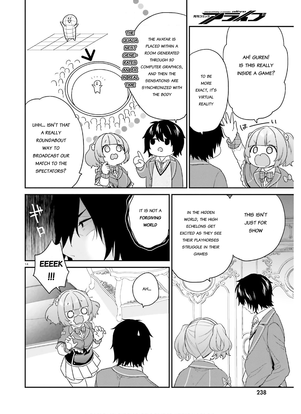 Jishou F-Rank no Oniisama ga Game de Hyouka sareru Gakuen no Chouten ni Kunrin suru Sou desu yo? Chapter 28 page 14 - Chapter 28