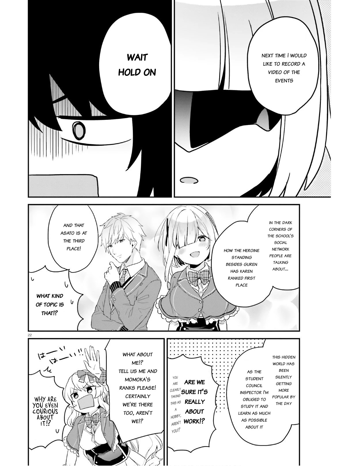 Jishou F-Rank no Oniisama ga Game de Hyouka sareru Gakuen no Chouten ni Kunrin suru Sou desu yo? Chapter 28 page 22 - Chapter 28
