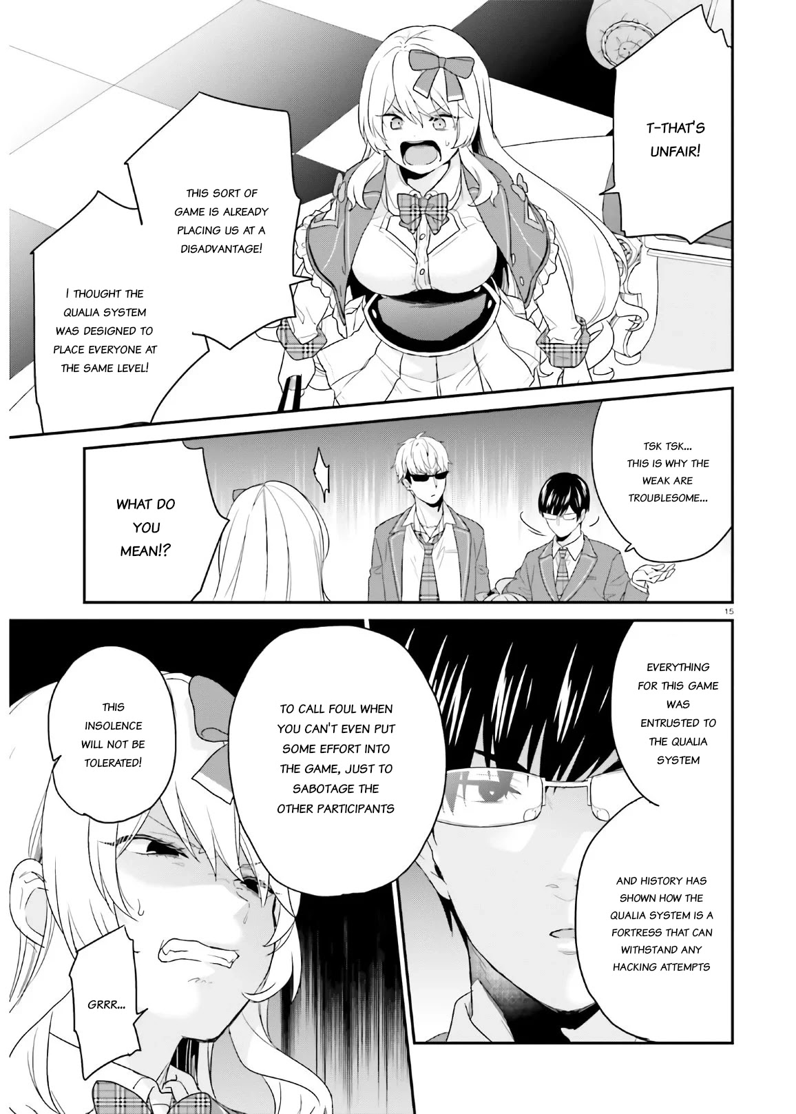 Jishou F-Rank no Oniisama ga Game de Hyouka sareru Gakuen no Chouten ni Kunrin suru Sou desu yo? Chapter 29 page 15 - Chapter 29