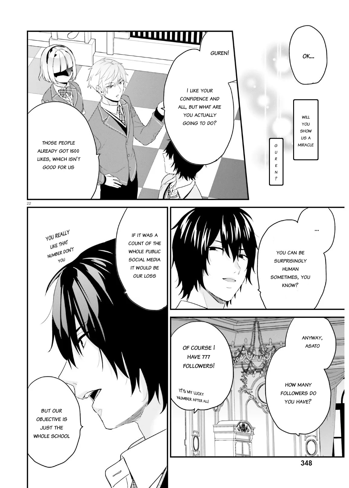 Jishou F-Rank no Oniisama ga Game de Hyouka sareru Gakuen no Chouten ni Kunrin suru Sou desu yo? Chapter 29 page 22 - Chapter 29