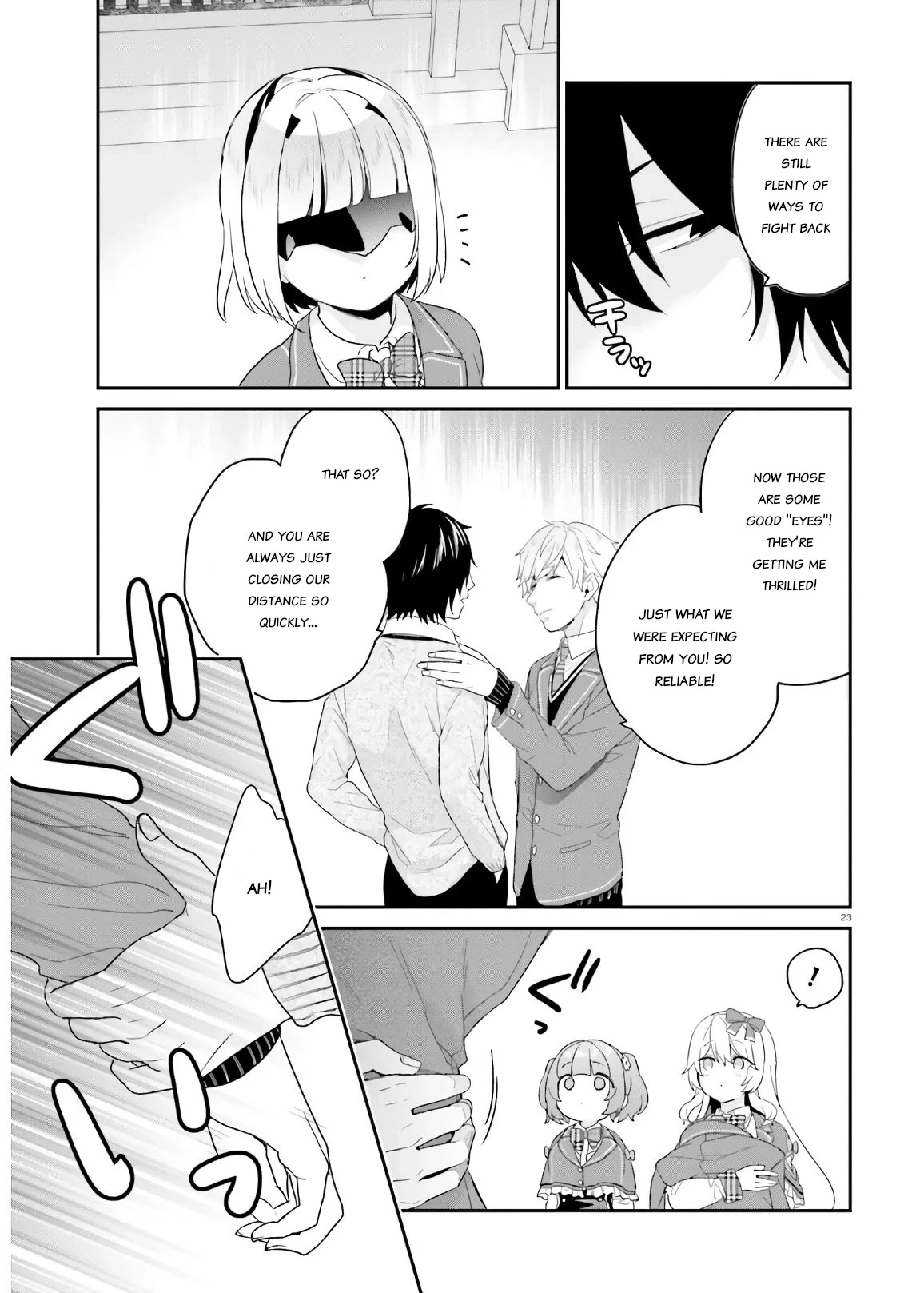 Jishou F-Rank no Oniisama ga Game de Hyouka sareru Gakuen no Chouten ni Kunrin suru Sou desu yo? Chapter 29 page 23 - Chapter 29
