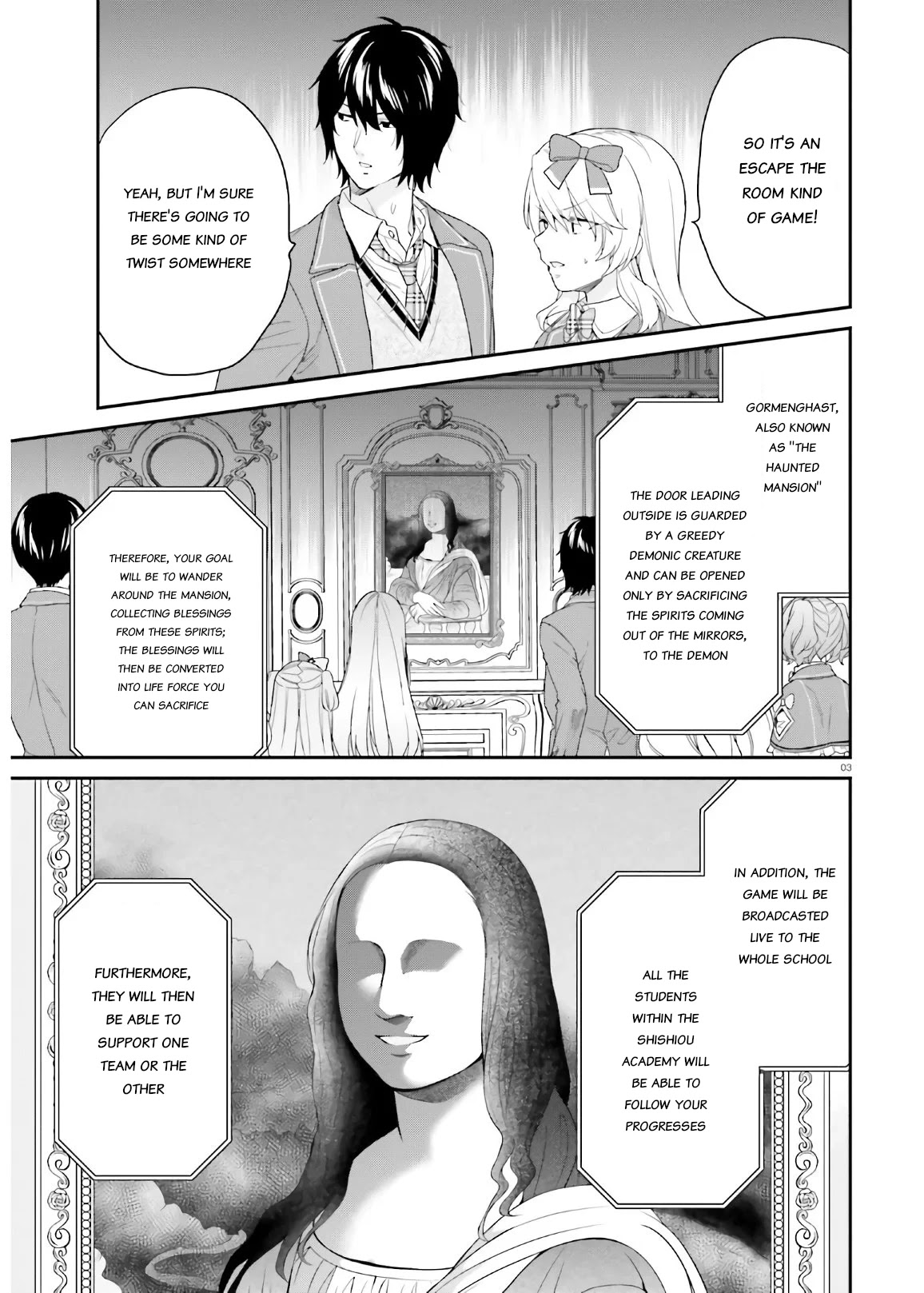 Jishou F-Rank no Oniisama ga Game de Hyouka sareru Gakuen no Chouten ni Kunrin suru Sou desu yo? Chapter 29 page 3 - Chapter 29