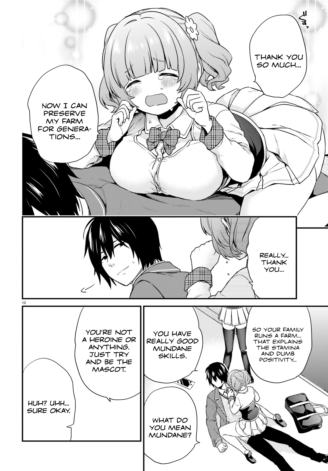 Jishou F-Rank no Oniisama ga Game de Hyouka sareru Gakuen no Chouten ni Kunrin suru Sou desu yo? Chapter 3 page 12 - Chapter 3