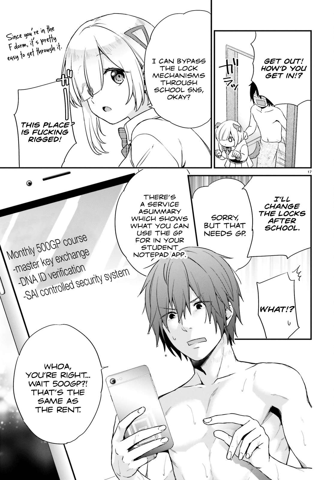 Jishou F-Rank no Oniisama ga Game de Hyouka sareru Gakuen no Chouten ni Kunrin suru Sou desu yo? Chapter 3 page 17 - Chapter 3