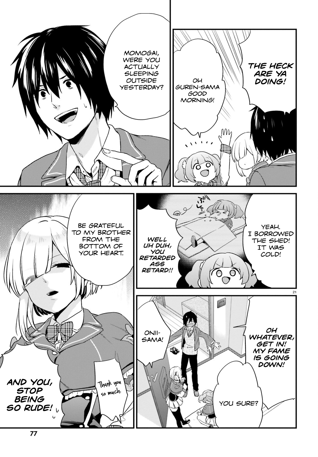 Jishou F-Rank no Oniisama ga Game de Hyouka sareru Gakuen no Chouten ni Kunrin suru Sou desu yo? Chapter 3 page 21 - Chapter 3