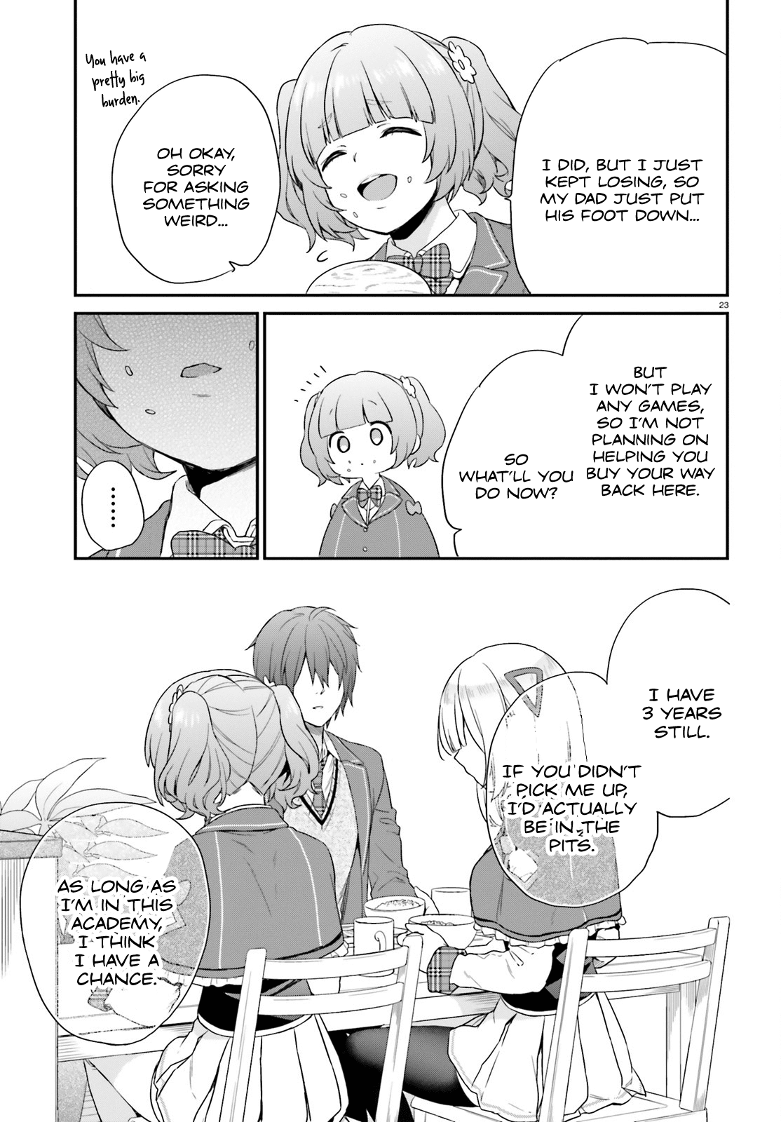 Jishou F-Rank no Oniisama ga Game de Hyouka sareru Gakuen no Chouten ni Kunrin suru Sou desu yo? Chapter 3 page 23 - Chapter 3