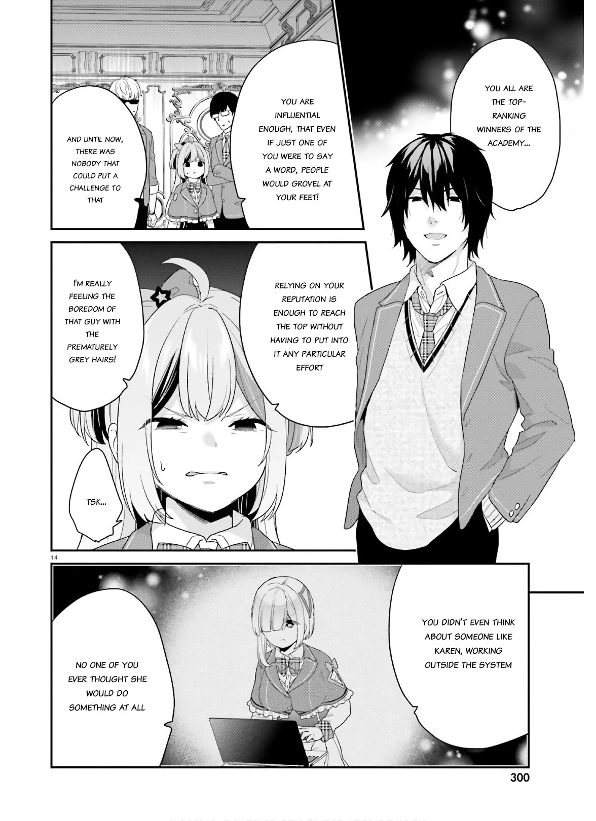 Jishou F-Rank no Oniisama ga Game de Hyouka sareru Gakuen no Chouten ni Kunrin suru Sou desu yo? Chapter 30 page 14 - Chapter 30