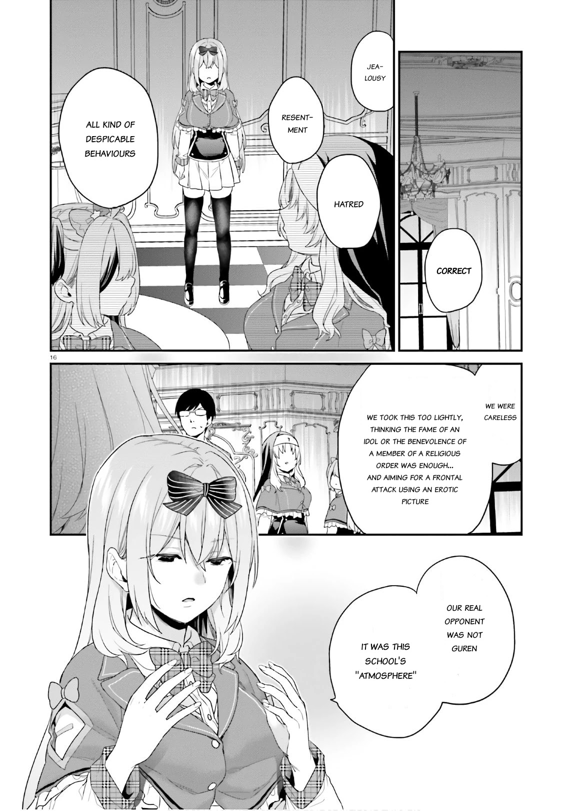 Jishou F-Rank no Oniisama ga Game de Hyouka sareru Gakuen no Chouten ni Kunrin suru Sou desu yo? Chapter 30 page 16 - Chapter 30