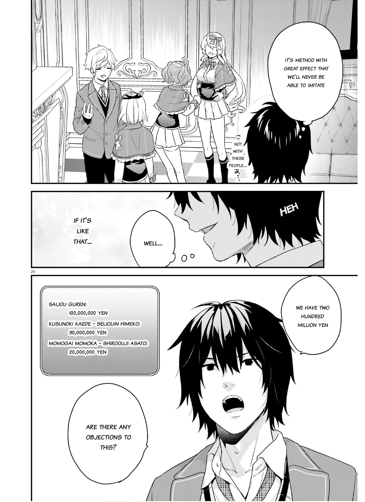 Jishou F-Rank no Oniisama ga Game de Hyouka sareru Gakuen no Chouten ni Kunrin suru Sou desu yo? Chapter 30 page 26 - Chapter 30