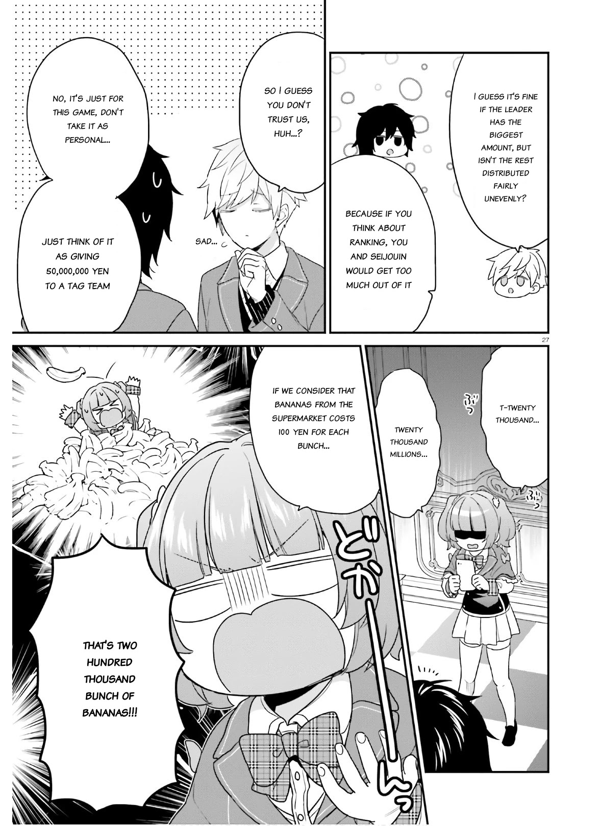 Jishou F-Rank no Oniisama ga Game de Hyouka sareru Gakuen no Chouten ni Kunrin suru Sou desu yo? Chapter 30 page 27 - Chapter 30