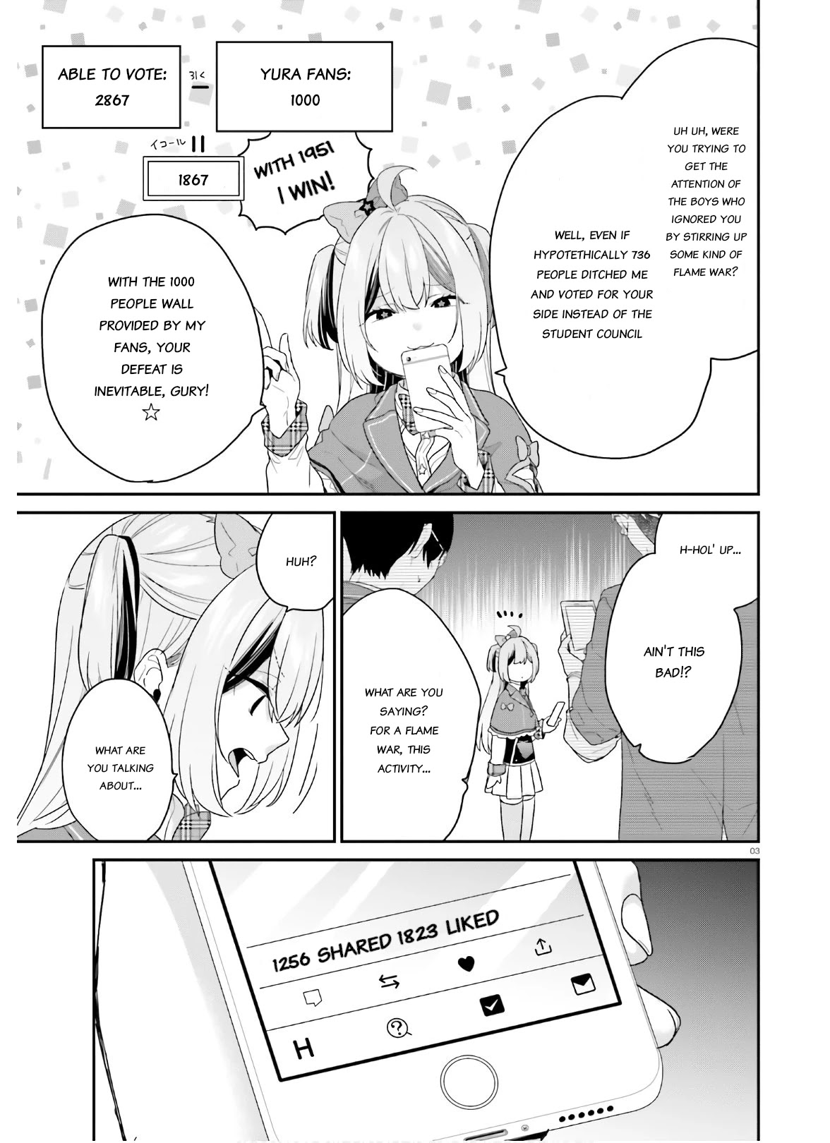 Jishou F-Rank no Oniisama ga Game de Hyouka sareru Gakuen no Chouten ni Kunrin suru Sou desu yo? Chapter 30 page 3 - Chapter 30