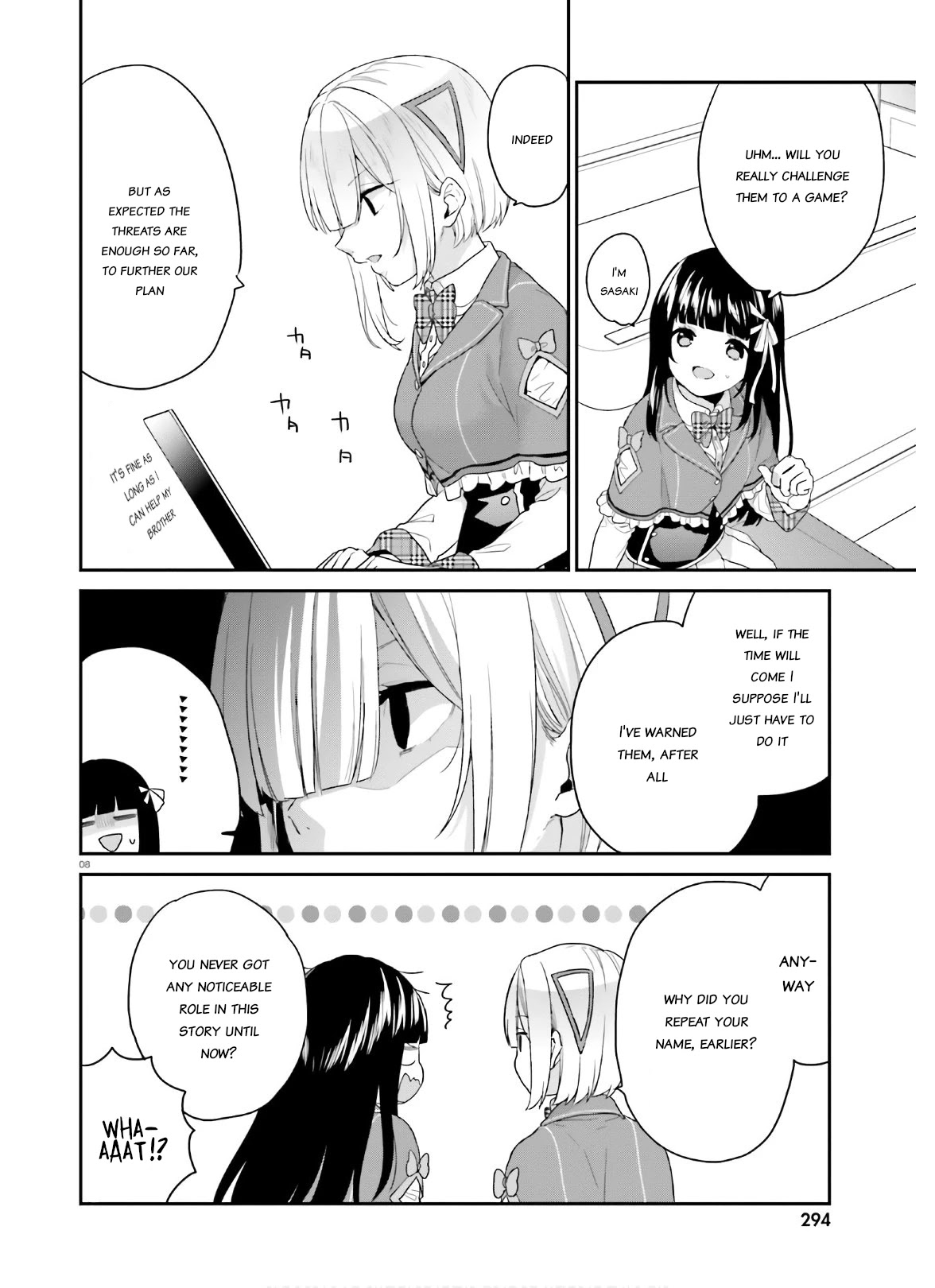 Jishou F-Rank no Oniisama ga Game de Hyouka sareru Gakuen no Chouten ni Kunrin suru Sou desu yo? Chapter 30 page 8 - Chapter 30