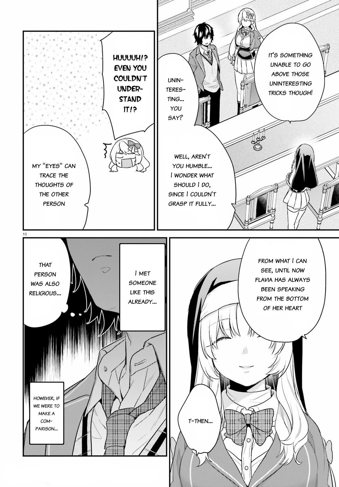 Jishou F-Rank no Oniisama ga Game de Hyouka sareru Gakuen no Chouten ni Kunrin suru Sou desu yo? Chapter 33 page 10 - Chapter 33