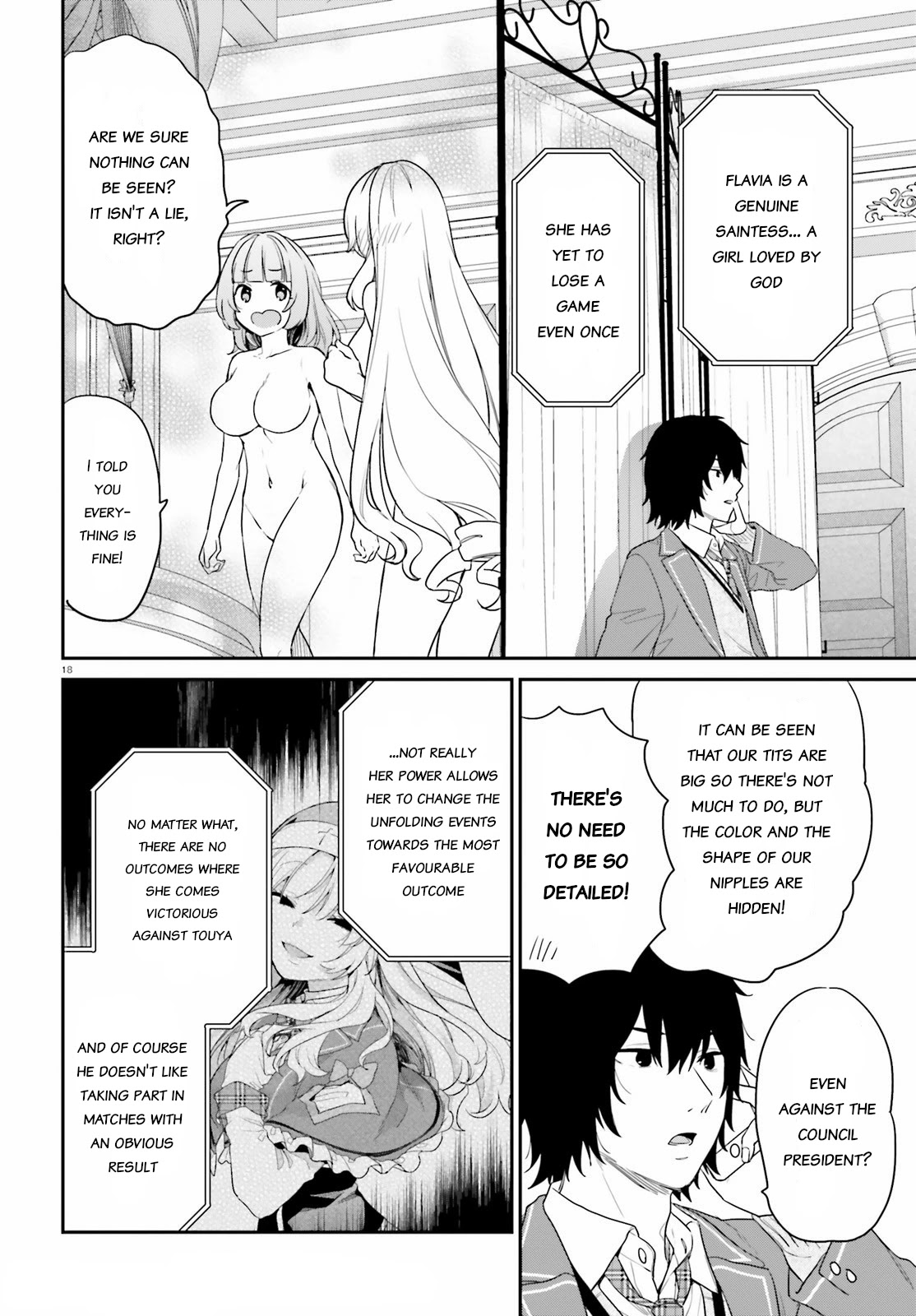 Jishou F-Rank no Oniisama ga Game de Hyouka sareru Gakuen no Chouten ni Kunrin suru Sou desu yo? Chapter 34 page 18 - Chapter 34