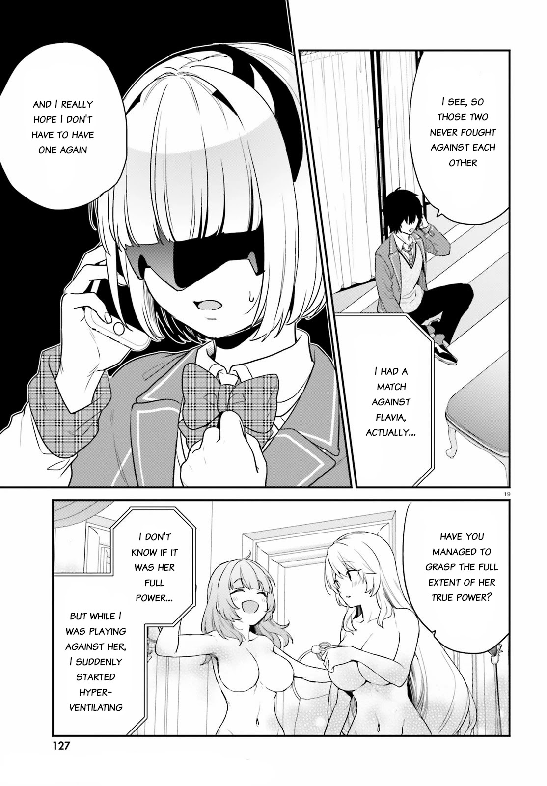 Jishou F-Rank no Oniisama ga Game de Hyouka sareru Gakuen no Chouten ni Kunrin suru Sou desu yo? Chapter 34 page 19 - Chapter 34