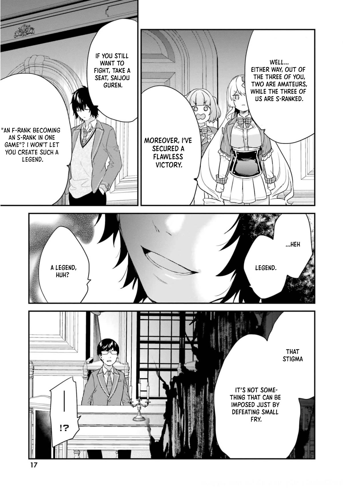 Jishou F-Rank no Oniisama ga Game de Hyouka sareru Gakuen no Chouten ni Kunrin suru Sou desu yo? Chapter 38 page 15 - Chapter 38