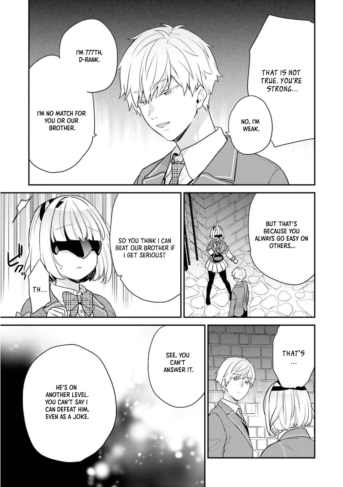 Jishou F-Rank no Oniisama ga Game de Hyouka sareru Gakuen no Chouten ni Kunrin suru Sou desu yo? Chapter 39 page 4 - Chapter 39