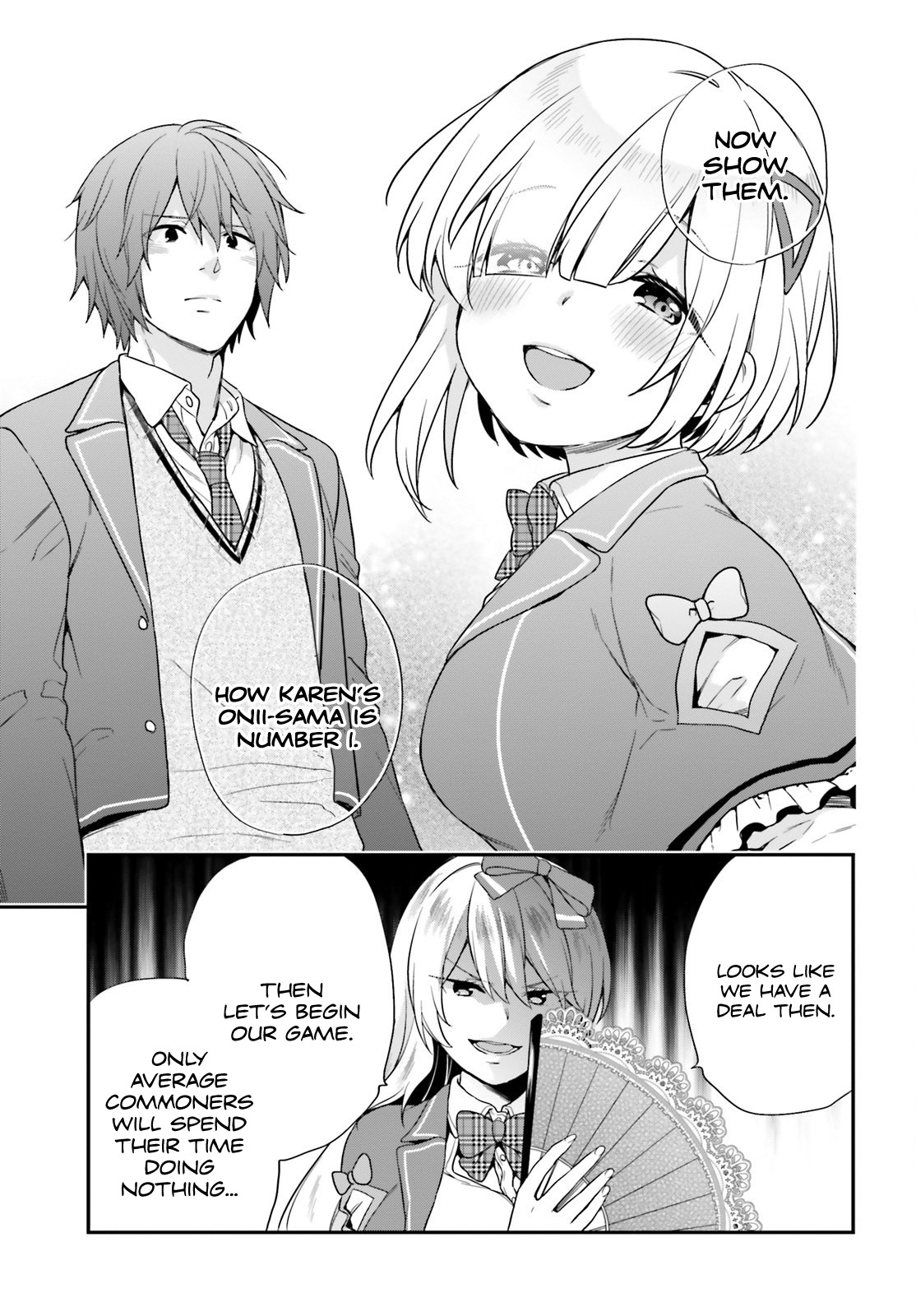 Jishou F-Rank no Oniisama ga Game de Hyouka sareru Gakuen no Chouten ni Kunrin suru Sou desu yo? Chapter 4 page 13 - Chapter 4
