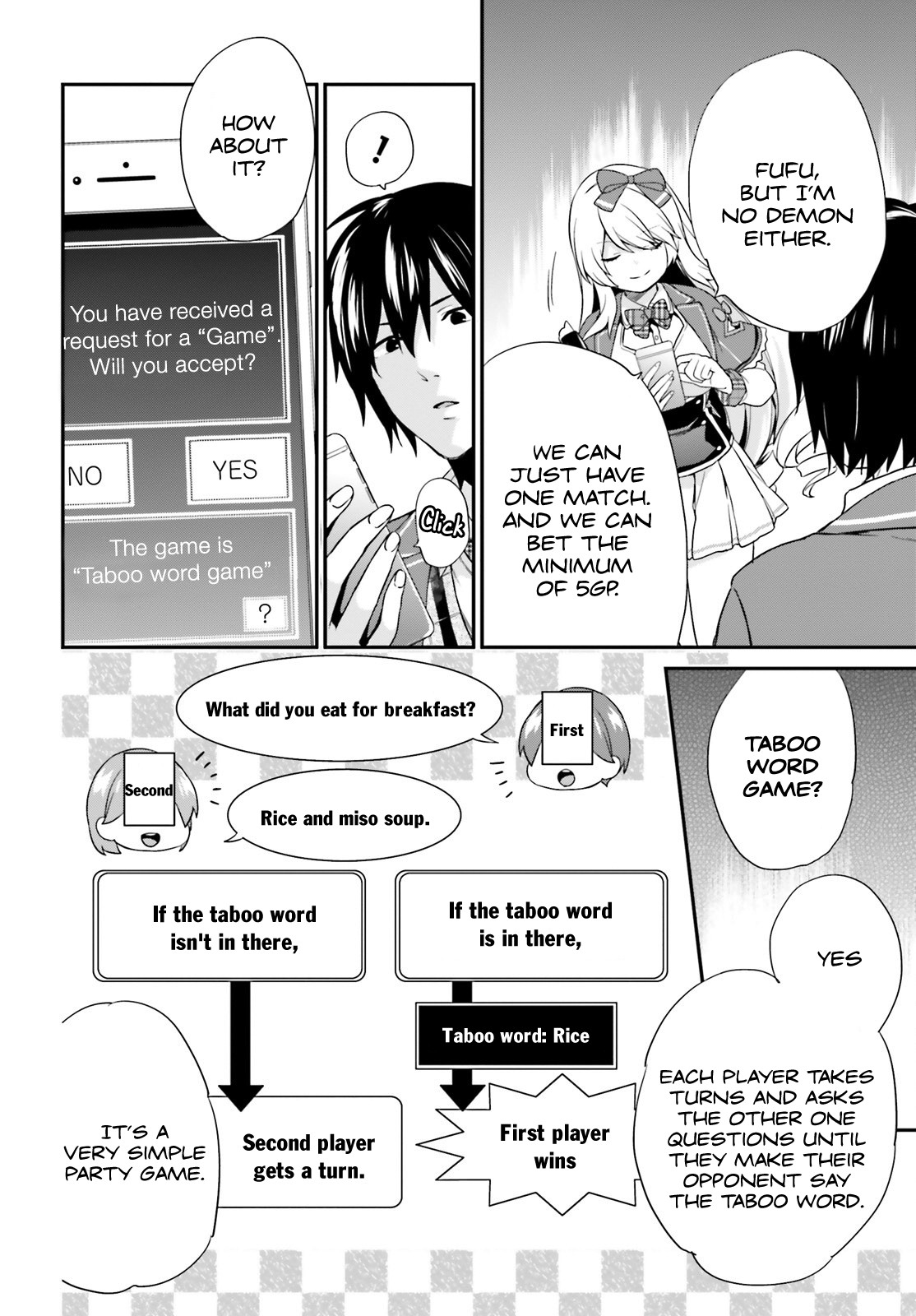 Jishou F-Rank no Oniisama ga Game de Hyouka sareru Gakuen no Chouten ni Kunrin suru Sou desu yo? Chapter 4 page 6 - Chapter 4