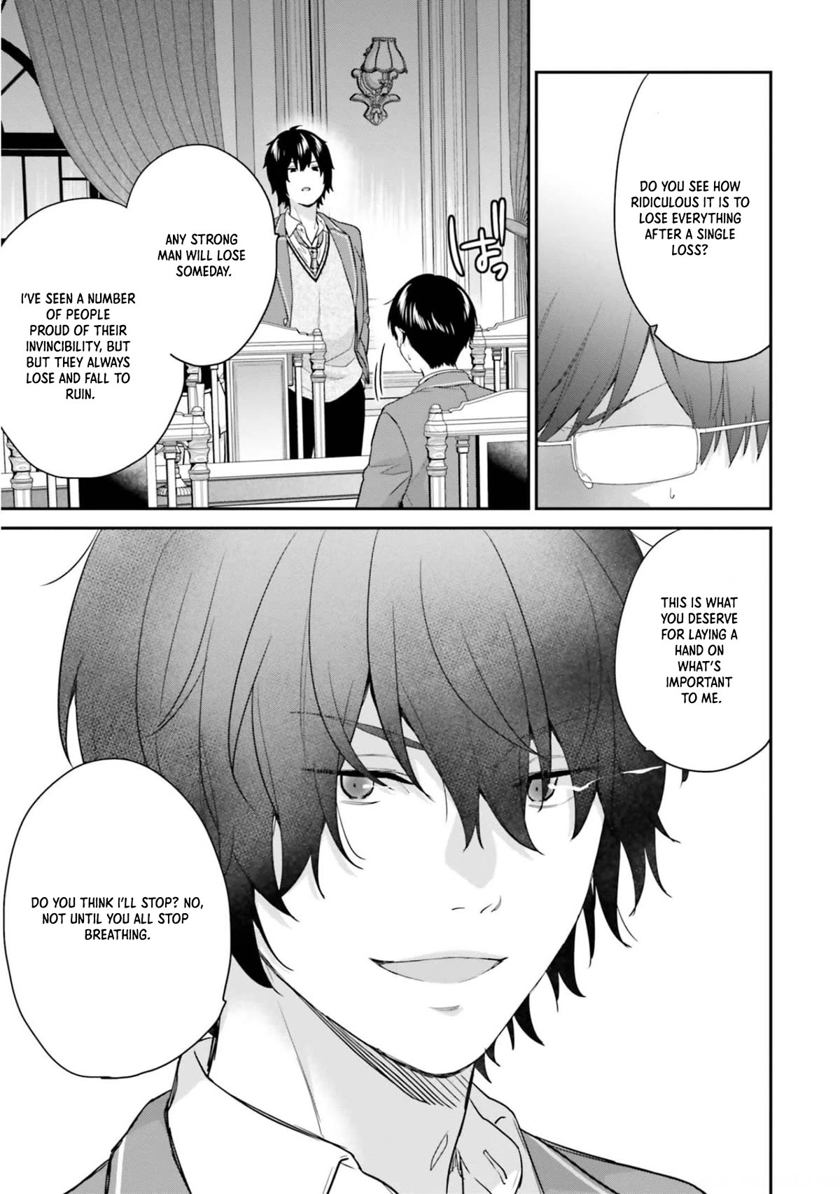 Jishou F-Rank no Oniisama ga Game de Hyouka sareru Gakuen no Chouten ni Kunrin suru Sou desu yo? Chapter 42 page 22 - Chapter 42
