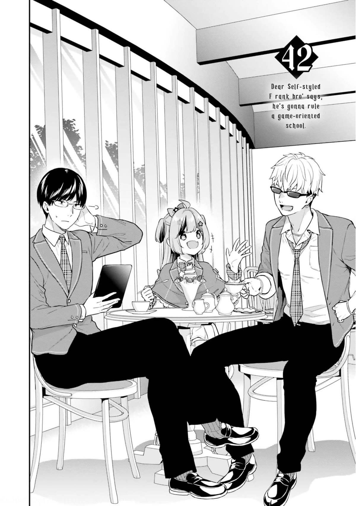 Jishou F-Rank no Oniisama ga Game de Hyouka sareru Gakuen no Chouten ni Kunrin suru Sou desu yo? Chapter 42 page 3 - Chapter 42
