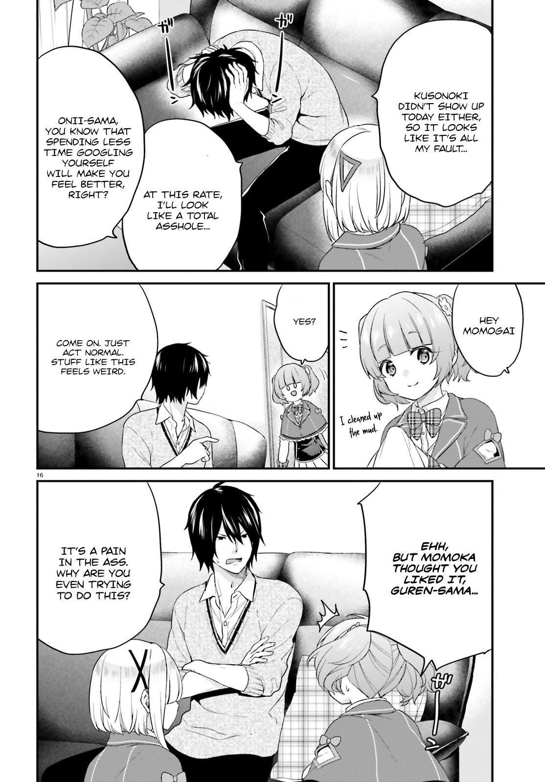 Jishou F-Rank no Oniisama ga Game de Hyouka sareru Gakuen no Chouten ni Kunrin suru Sou desu yo? Chapter 5 page 16 - Chapter 5