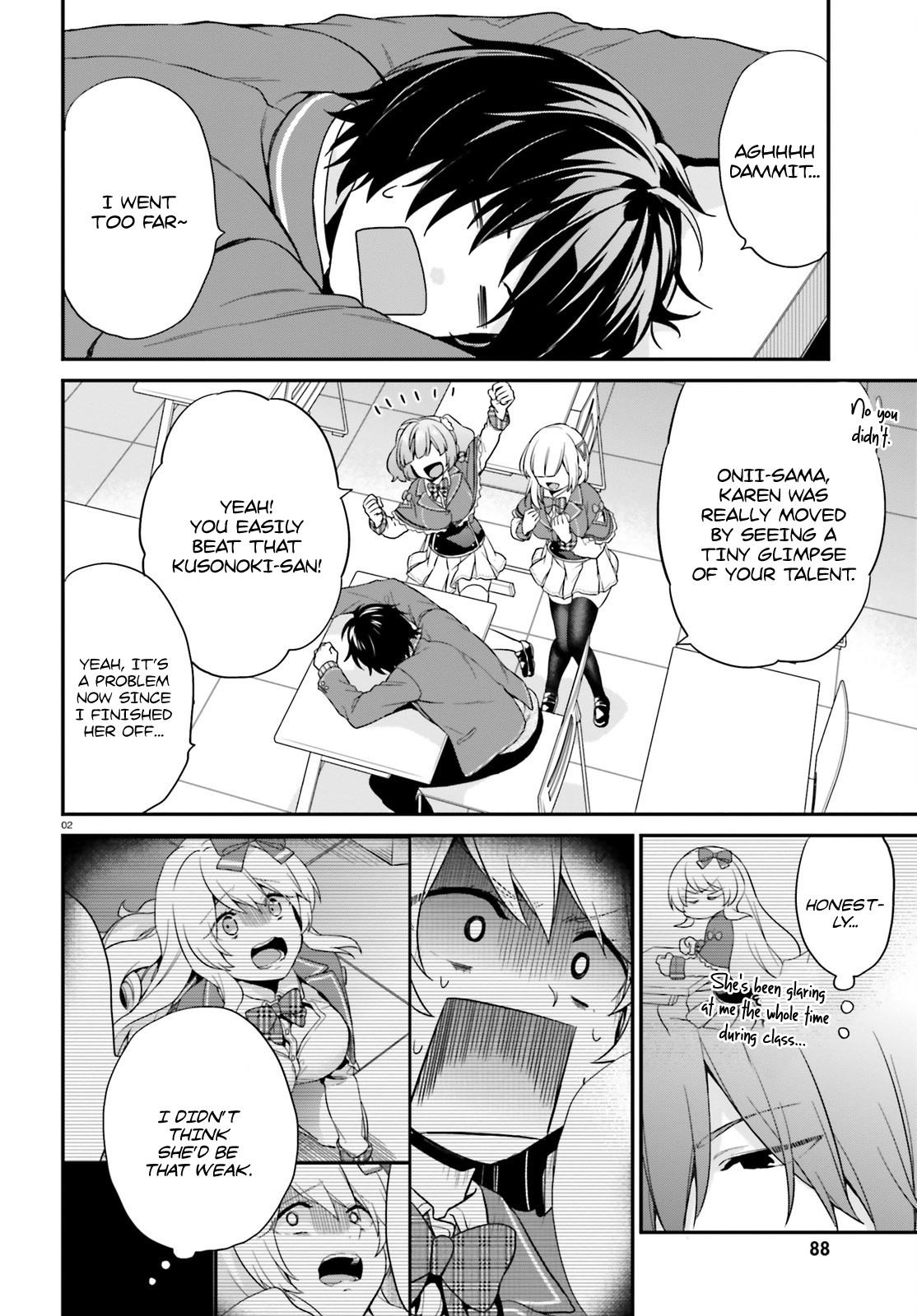 Jishou F-Rank no Oniisama ga Game de Hyouka sareru Gakuen no Chouten ni Kunrin suru Sou desu yo? Chapter 5 page 2 - Chapter 5