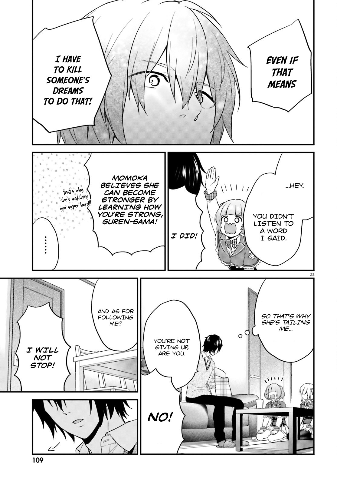 Jishou F-Rank no Oniisama ga Game de Hyouka sareru Gakuen no Chouten ni Kunrin suru Sou desu yo? Chapter 5 page 23 - Chapter 5