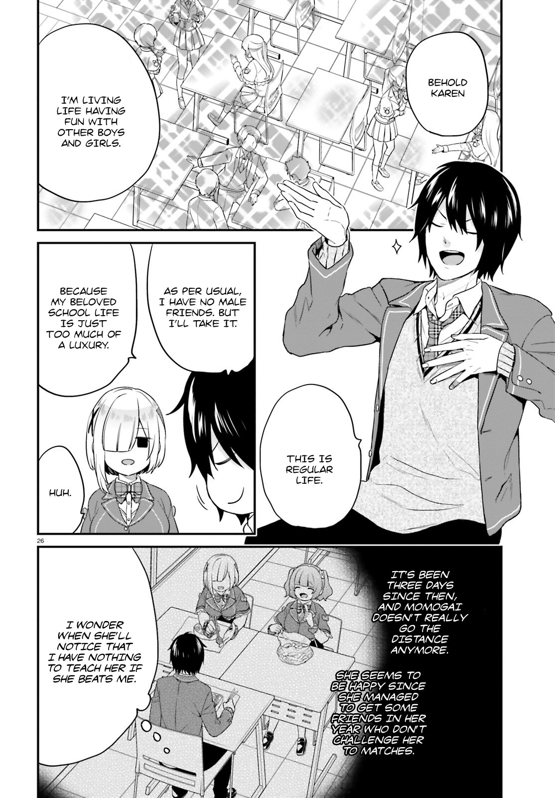 Jishou F-Rank no Oniisama ga Game de Hyouka sareru Gakuen no Chouten ni Kunrin suru Sou desu yo? Chapter 5 page 26 - Chapter 5