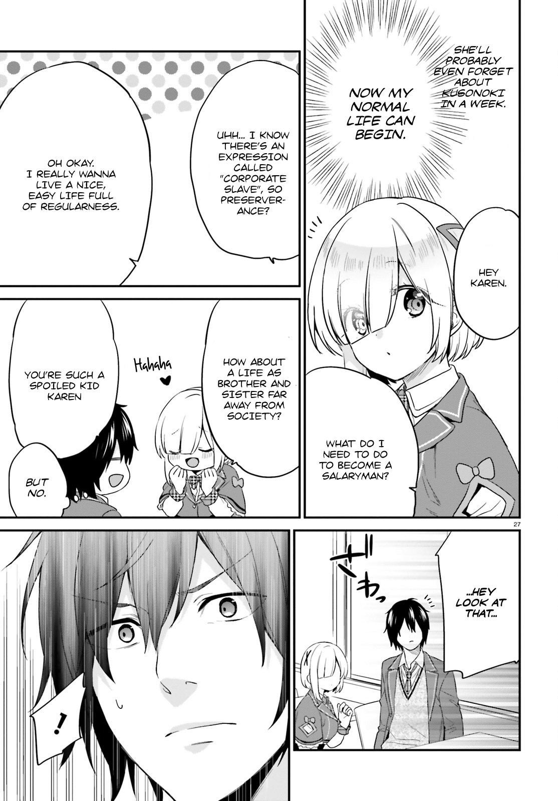 Jishou F-Rank no Oniisama ga Game de Hyouka sareru Gakuen no Chouten ni Kunrin suru Sou desu yo? Chapter 5 page 27 - Chapter 5
