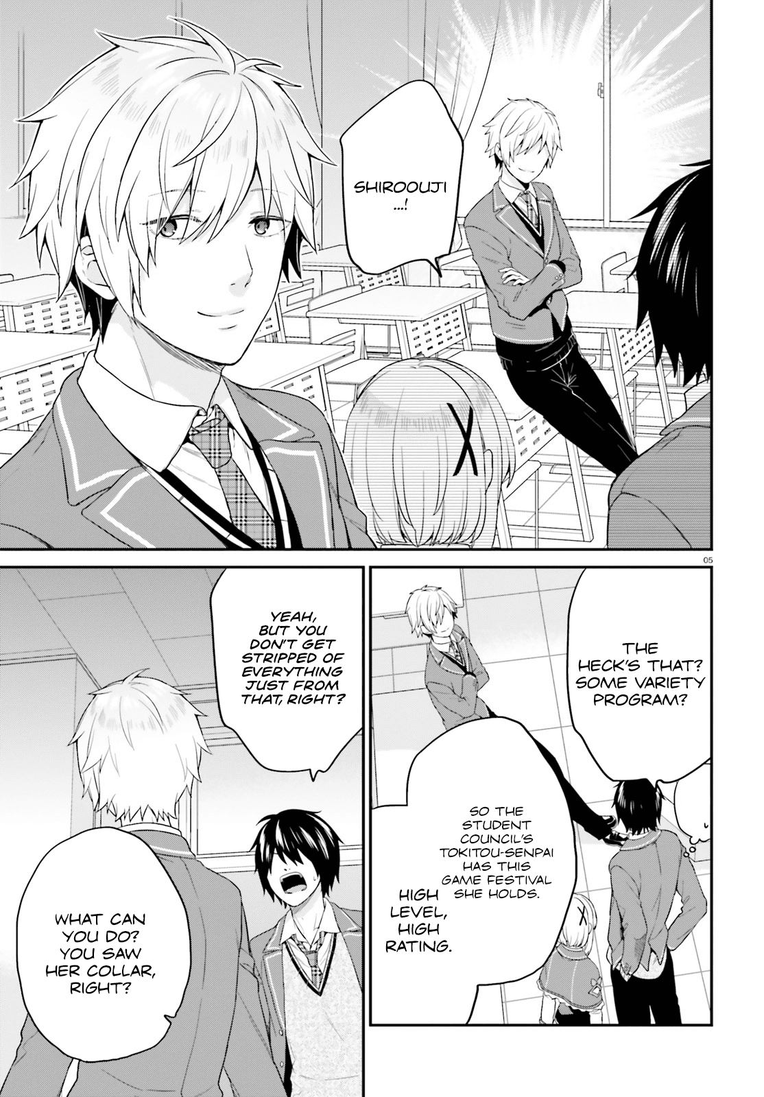 Jishou F-Rank no Oniisama ga Game de Hyouka sareru Gakuen no Chouten ni Kunrin suru Sou desu yo? Chapter 6 page 4 - Chapter 6