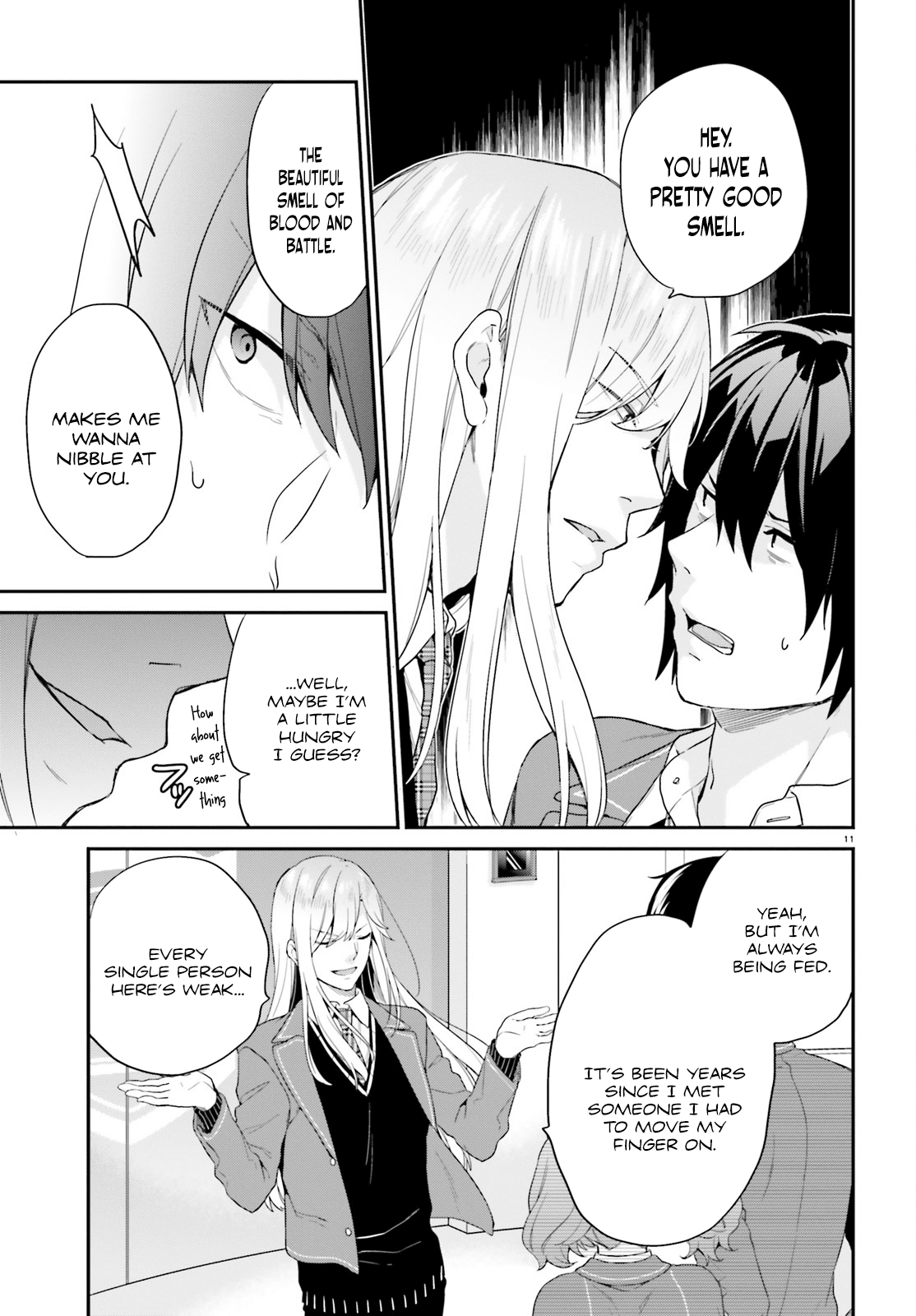 Jishou F-Rank no Oniisama ga Game de Hyouka sareru Gakuen no Chouten ni Kunrin suru Sou desu yo? Chapter 7 page 11 - Chapter 7