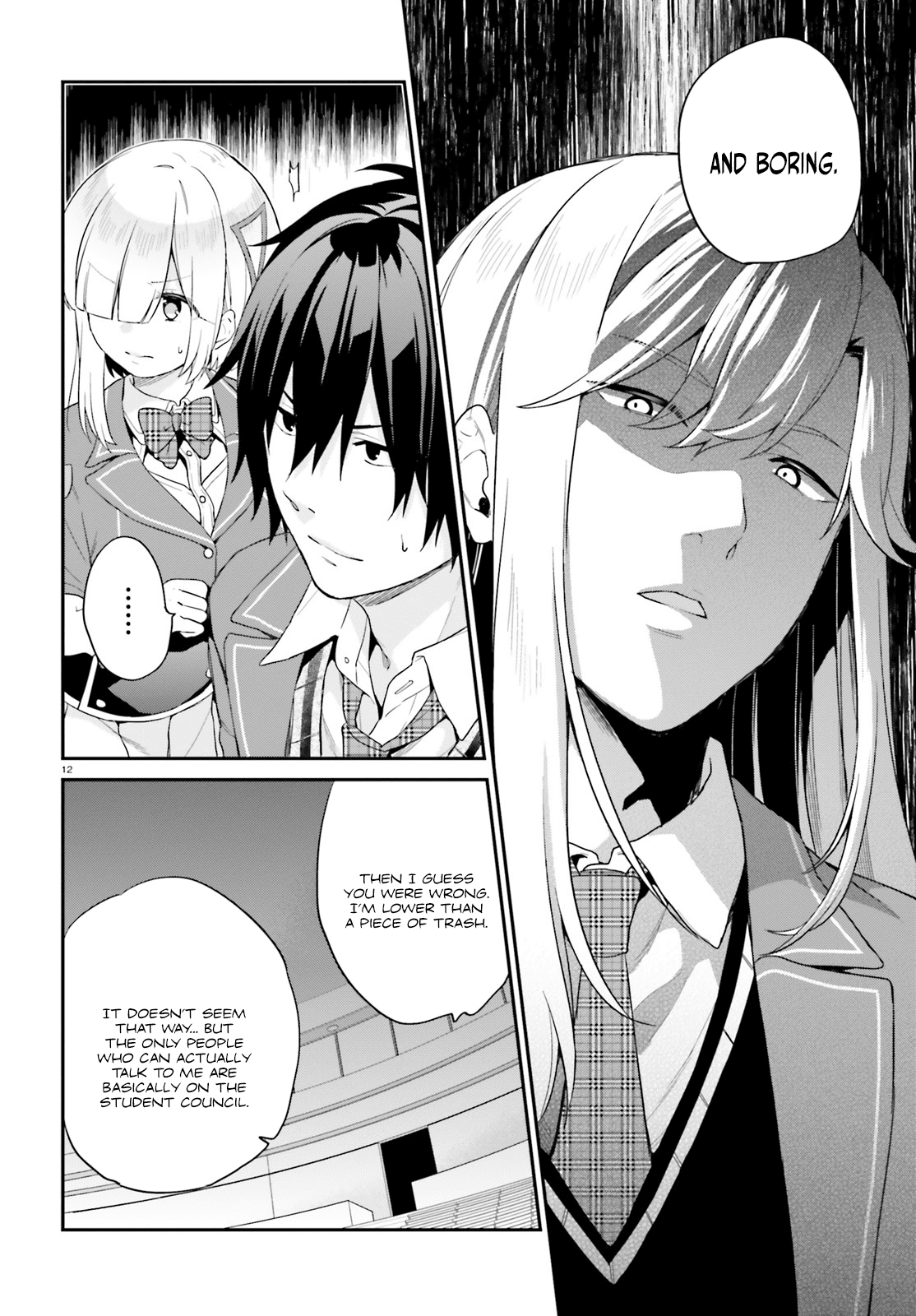 Jishou F-Rank no Oniisama ga Game de Hyouka sareru Gakuen no Chouten ni Kunrin suru Sou desu yo? Chapter 7 page 12 - Chapter 7