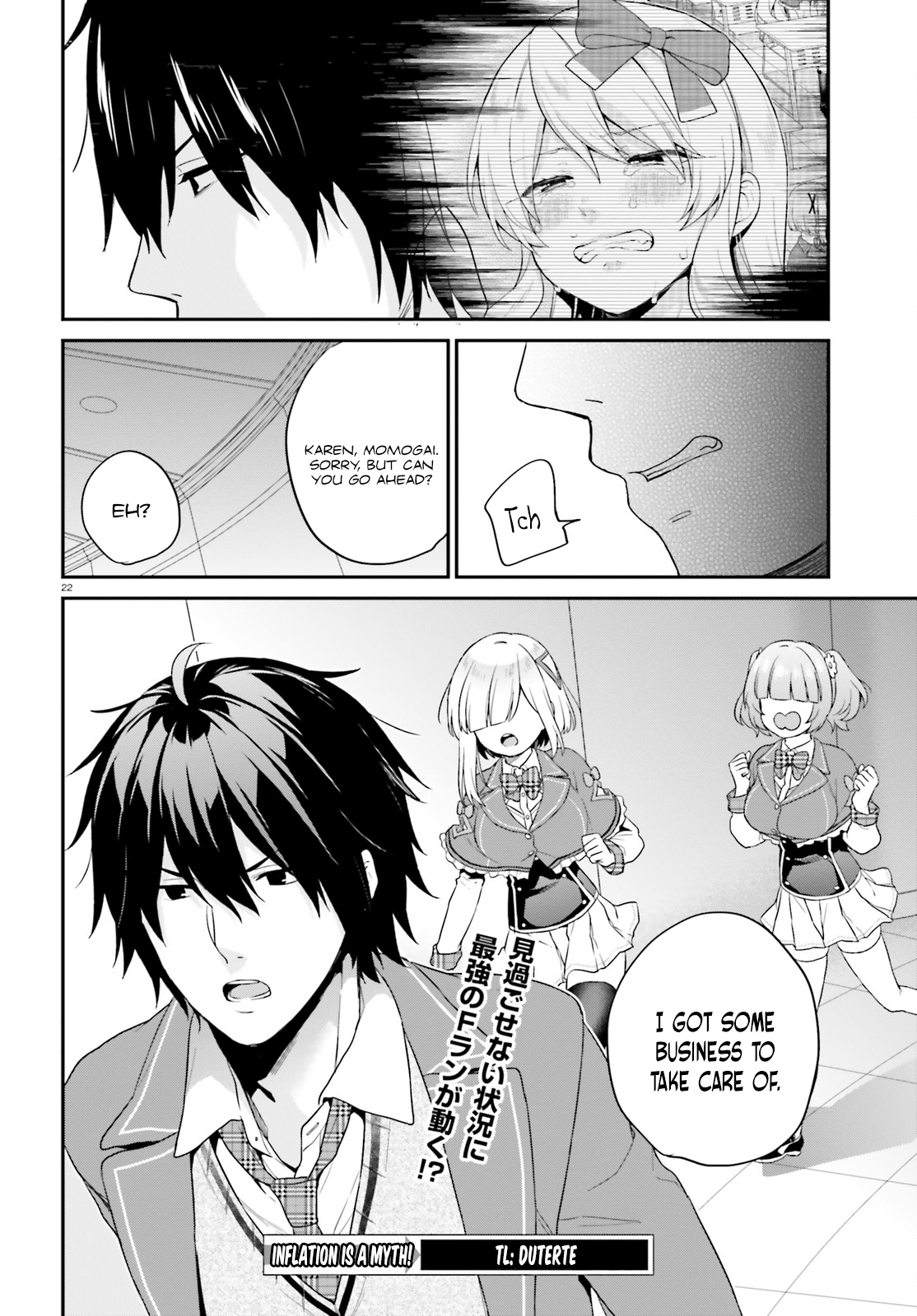 Jishou F-Rank no Oniisama ga Game de Hyouka sareru Gakuen no Chouten ni Kunrin suru Sou desu yo? Chapter 7 page 22 - Chapter 7