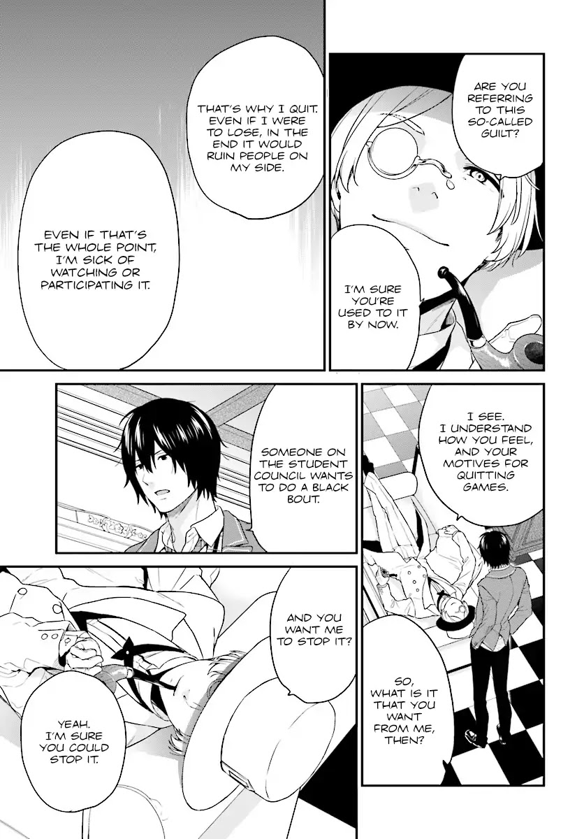 Jishou F-Rank no Oniisama ga Game de Hyouka sareru Gakuen no Chouten ni Kunrin suru Sou desu yo? Chapter 9 page 7 - Chapter 9