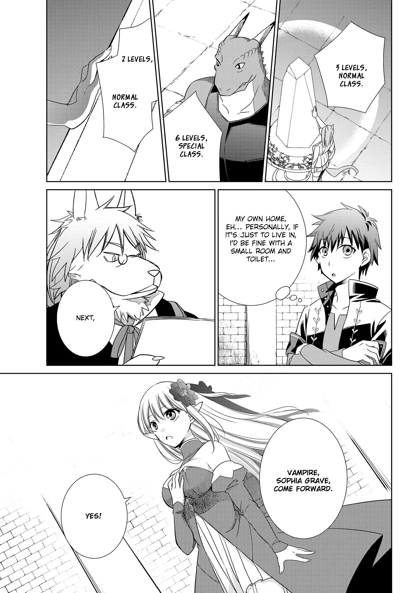 Jishou! Heibon Mazoku no Eiyuu Life: B-kyuu Mazoku nano ni Cheat Dungeon wo Tsukutteshimatta Kekka Chapter 1 page 17 - Chapter 1: Chrono Arrives At The Demon King’s Castle