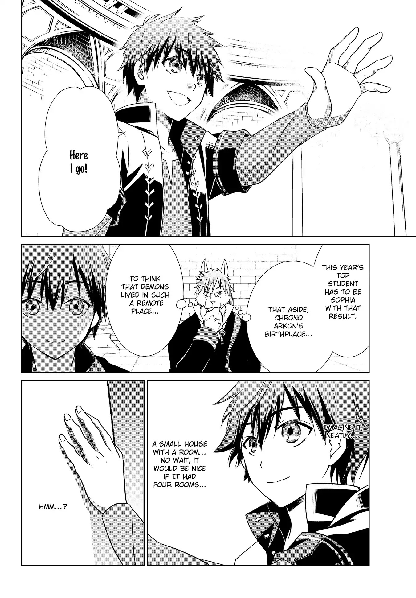 Jishou! Heibon Mazoku no Eiyuu Life: B-kyuu Mazoku nano ni Cheat Dungeon wo Tsukutteshimatta Kekka Chapter 1 page 22 - Chapter 1: Chrono Arrives At The Demon King’s Castle