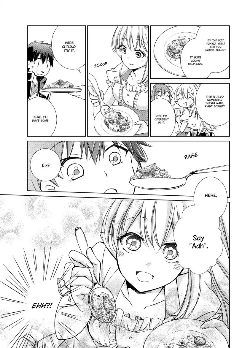 Jishou! Heibon Mazoku no Eiyuu Life: B-kyuu Mazoku nano ni Cheat Dungeon wo Tsukutteshimatta Kekka Chapter 10 page 14 - Chapter 10: Chrono Celebrates Victory