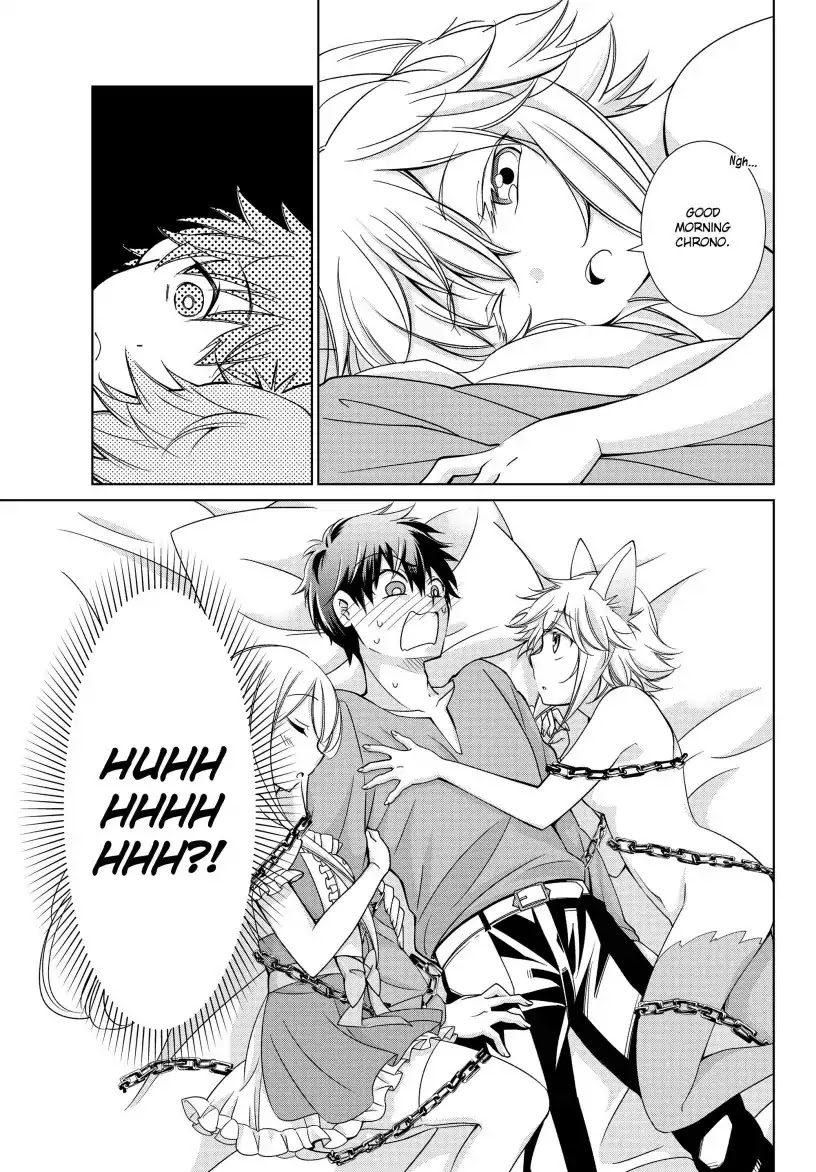 Jishou! Heibon Mazoku no Eiyuu Life: B-kyuu Mazoku nano ni Cheat Dungeon wo Tsukutteshimatta Kekka Chapter 10 page 18 - Chapter 10: Chrono Celebrates Victory