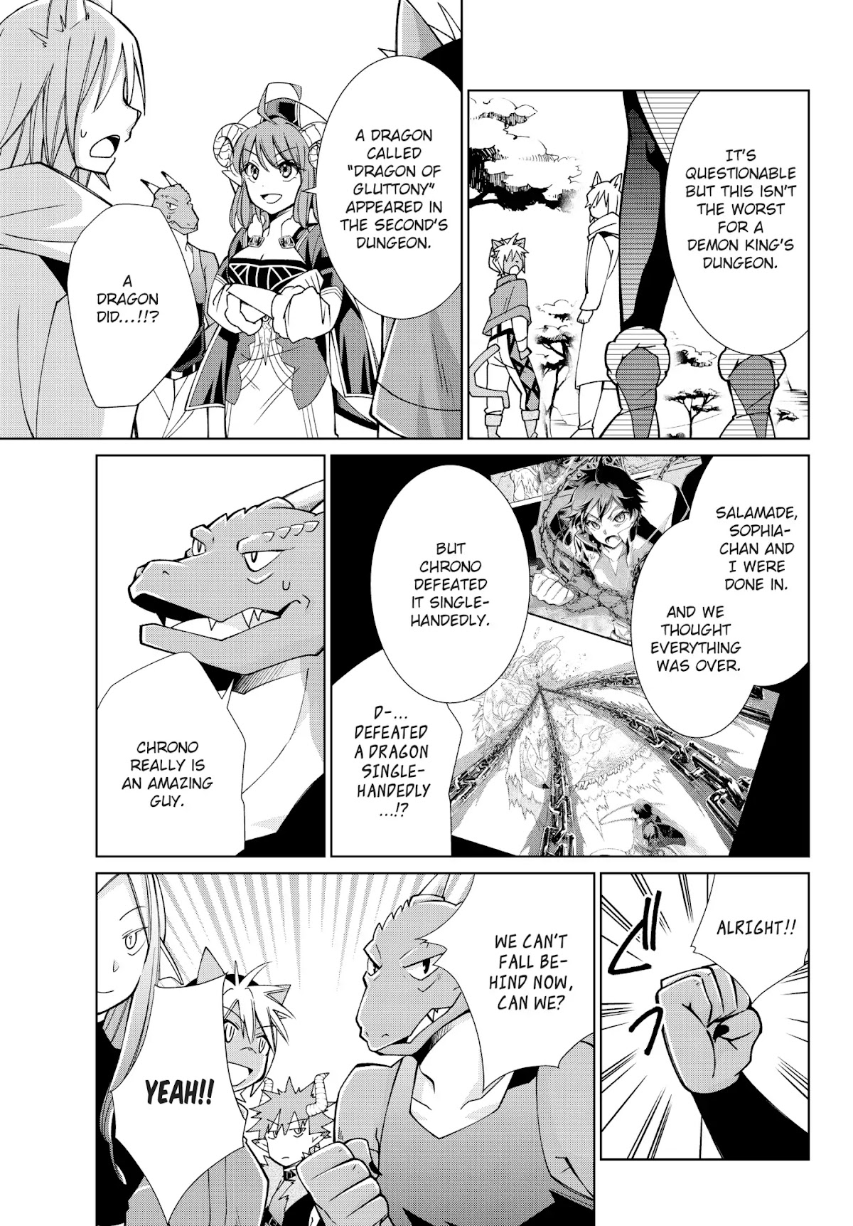 Jishou! Heibon Mazoku no Eiyuu Life: B-kyuu Mazoku nano ni Cheat Dungeon wo Tsukutteshimatta Kekka Chapter 11 page 21 - Chapter 11: Chrono Gains Assistance