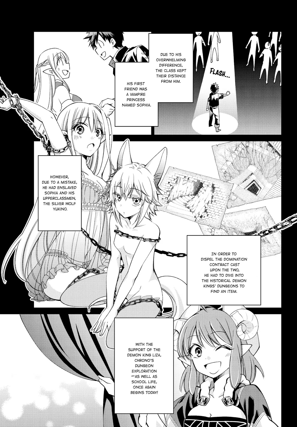 Jishou! Heibon Mazoku no Eiyuu Life: B-kyuu Mazoku nano ni Cheat Dungeon wo Tsukutteshimatta Kekka Chapter 11 page 3 - Chapter 11: Chrono Gains Assistance