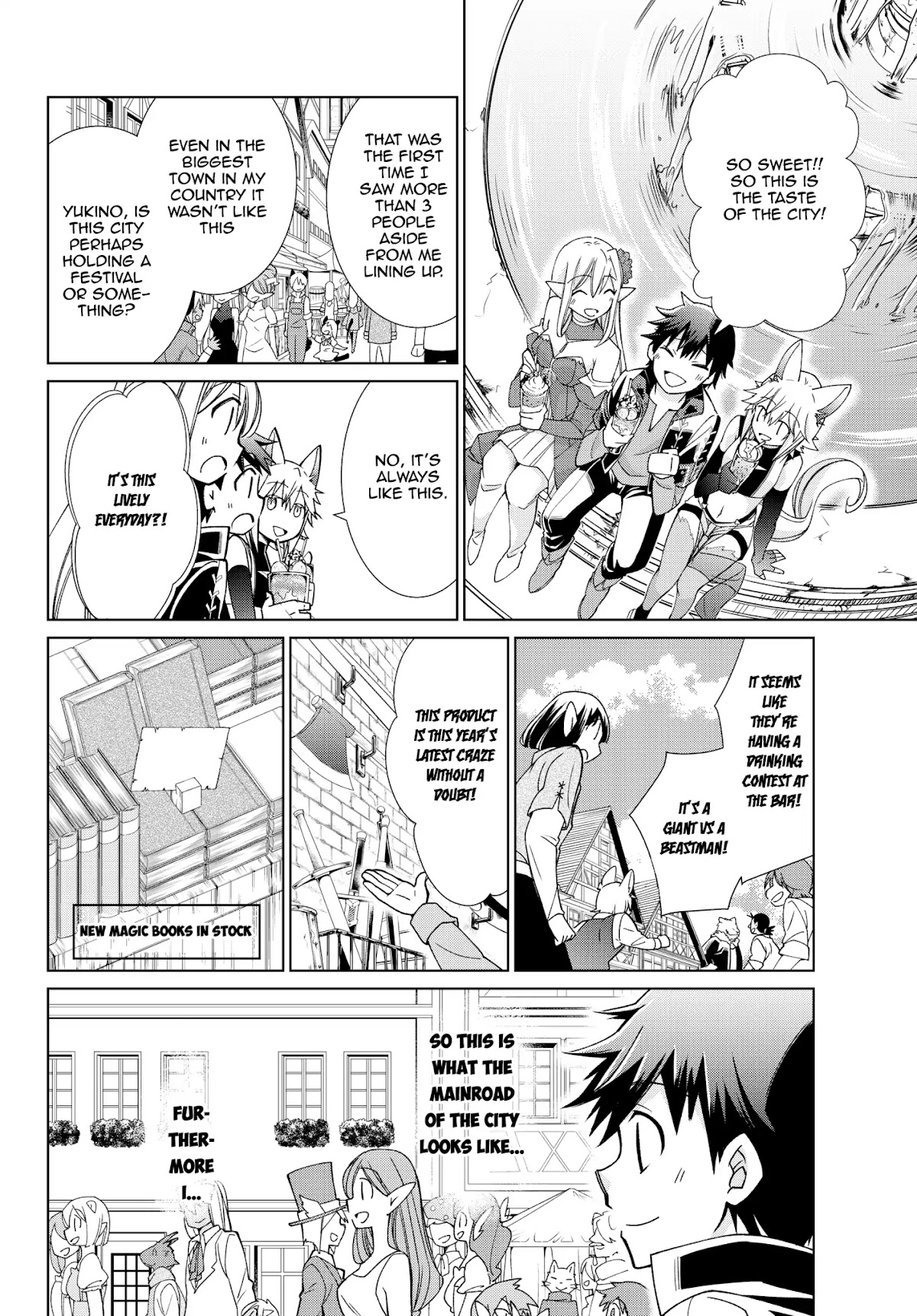Jishou! Heibon Mazoku no Eiyuu Life: B-kyuu Mazoku nano ni Cheat Dungeon wo Tsukutteshimatta Kekka Chapter 13 page 12 - Chapter 13: Chrono Enjoys Exploring The City